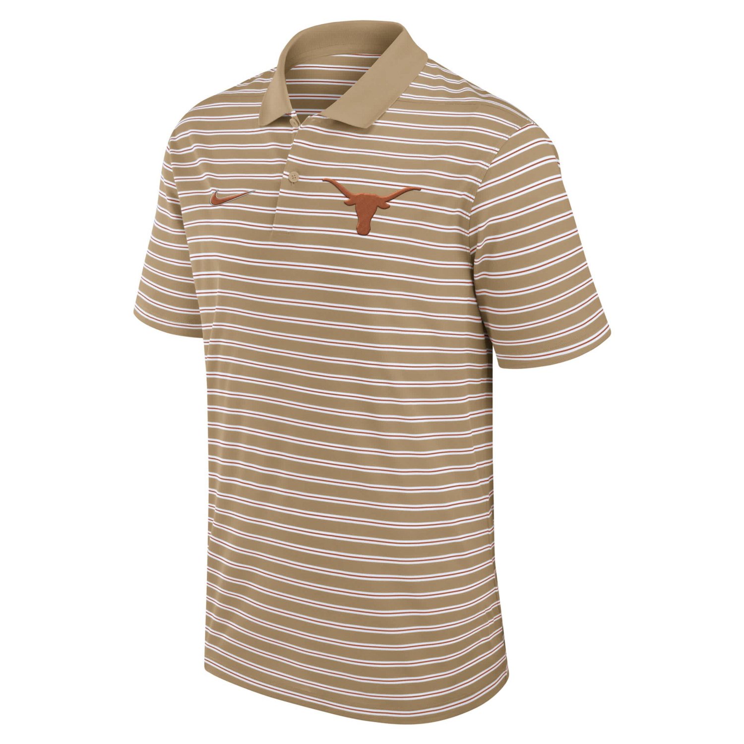 Nike Texas Longhorns Athletic Prep Striped Performance Polo - view number 2