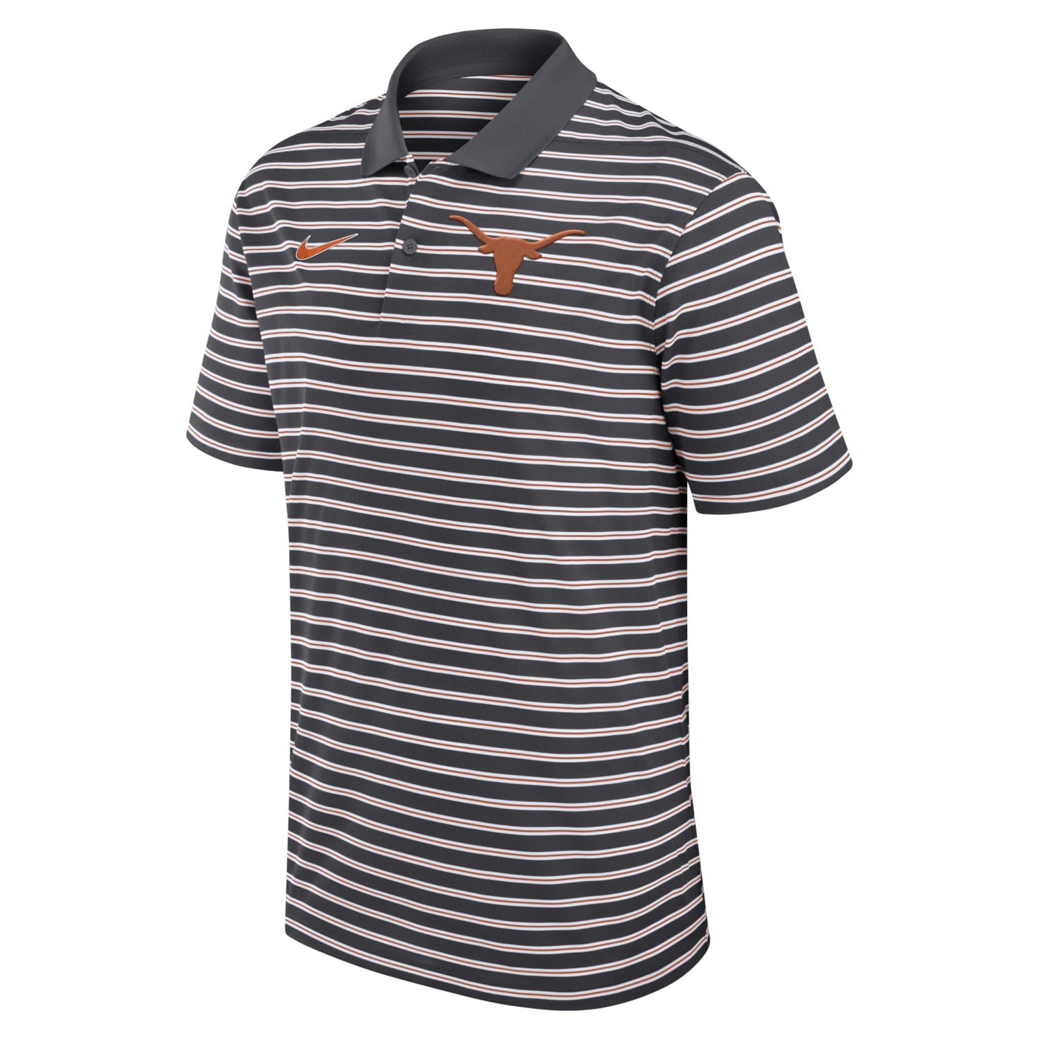 Nike Texas Longhorns Primetime Victory Striped Performance Polo - view number 2