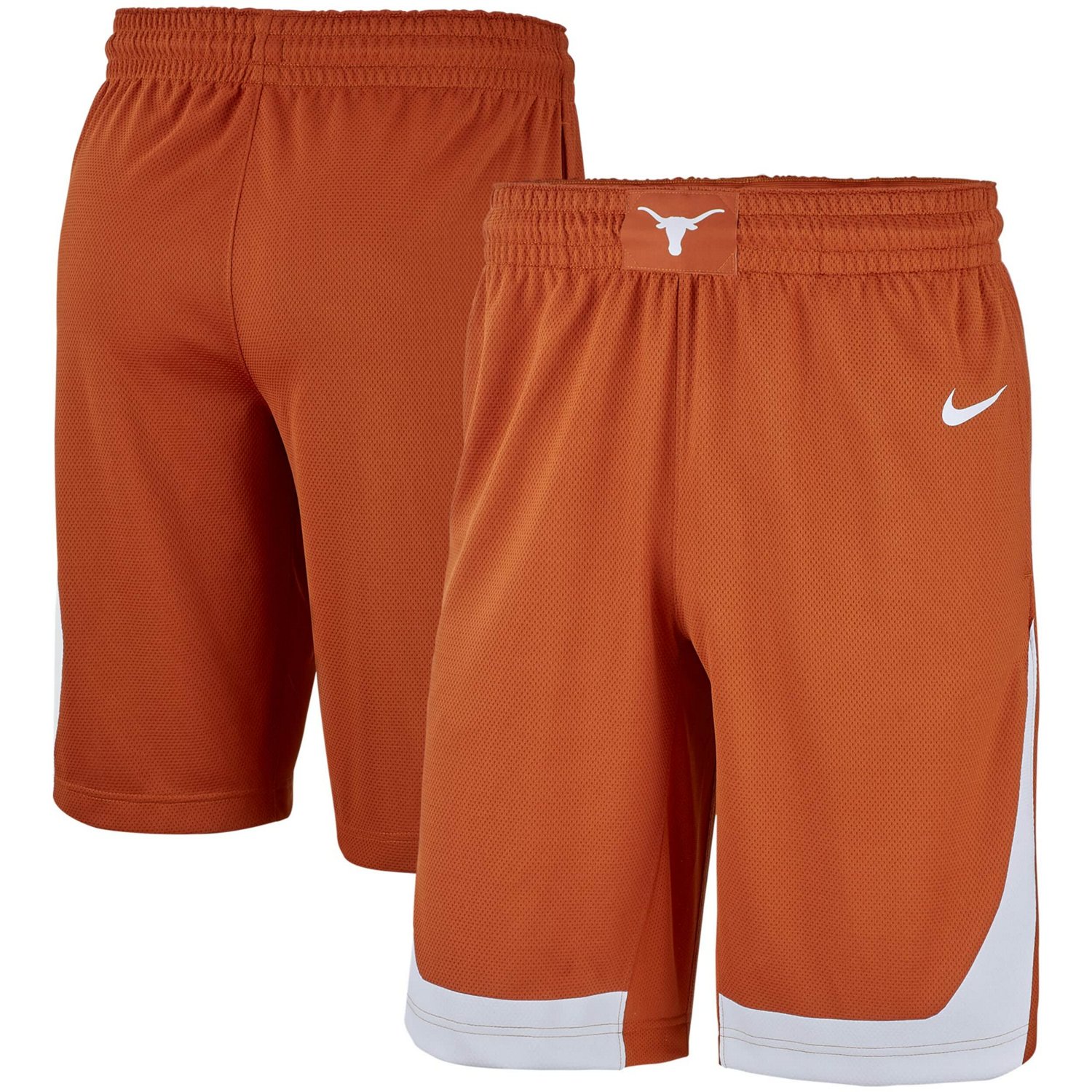 Nike Texas Texas Longhorns Replica Team Basketball Shorts - view number 1