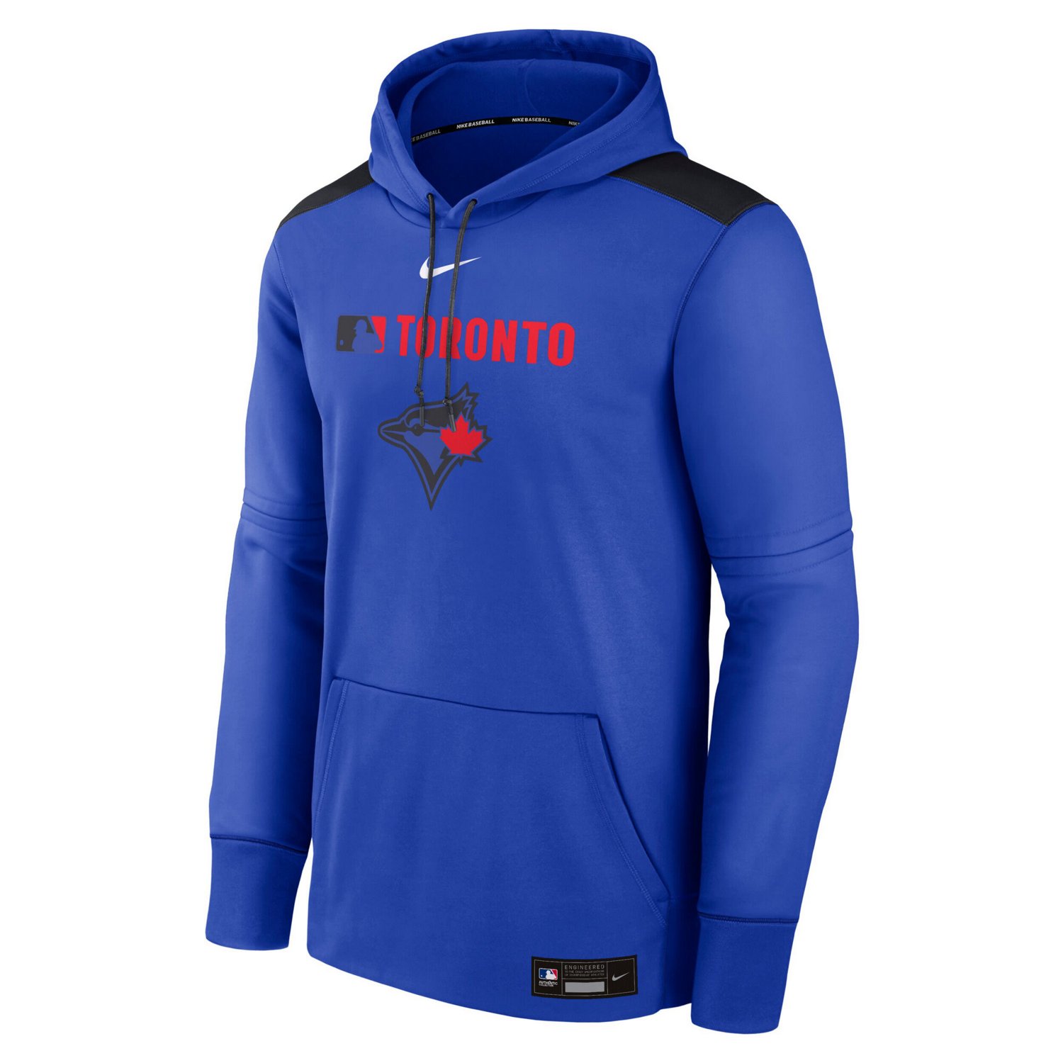 Nike Toronto Blue Jays Authentic Collection City Connect Therma Pullover Hoodie                                                  - view number 2