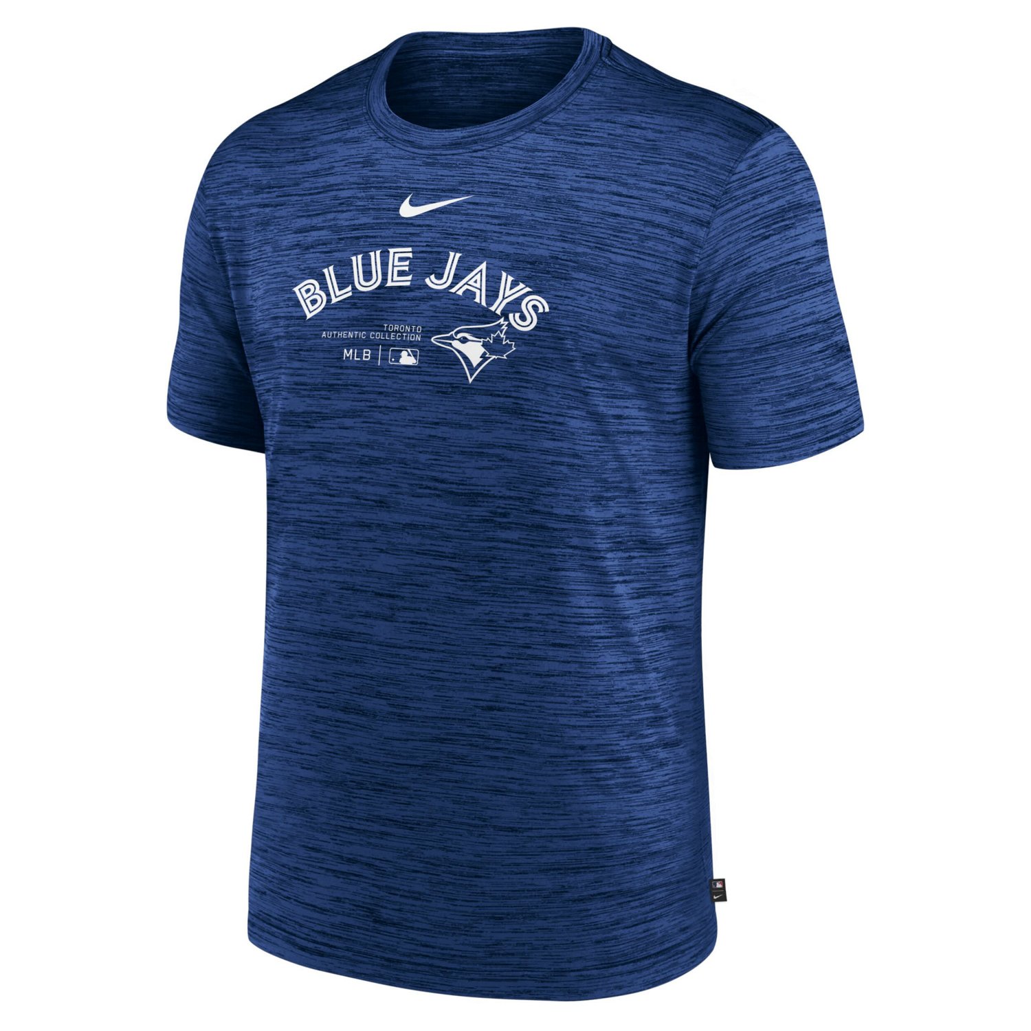 Nike Toronto Blue Jays Authentic Collection Velocity Performance Practice T-Shirt - view number 2