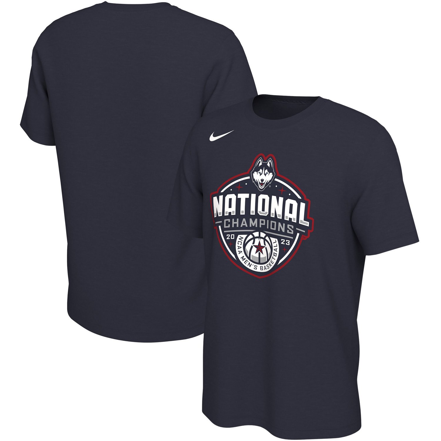 Nike UConn Huskies 2023 NCAA Mens Basketball National Champions Hometown T-Shirt
