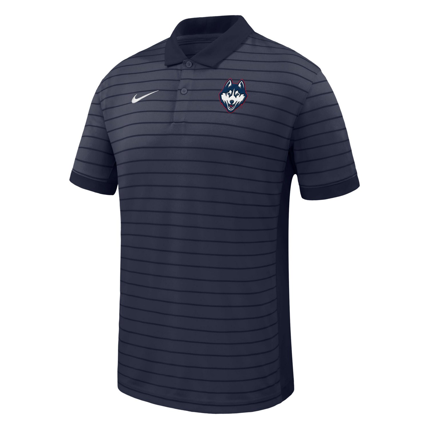 Nike UConn Huskies 2025 Early Season Coaches Sideline Victory Stripe Performance Polo - view number 2