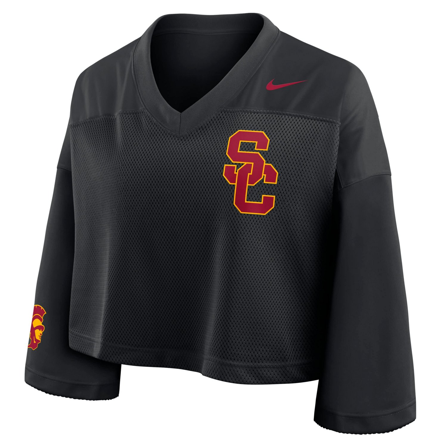 Nike USC Trojans Cropped Mesh Fashion Jersey - view number 2