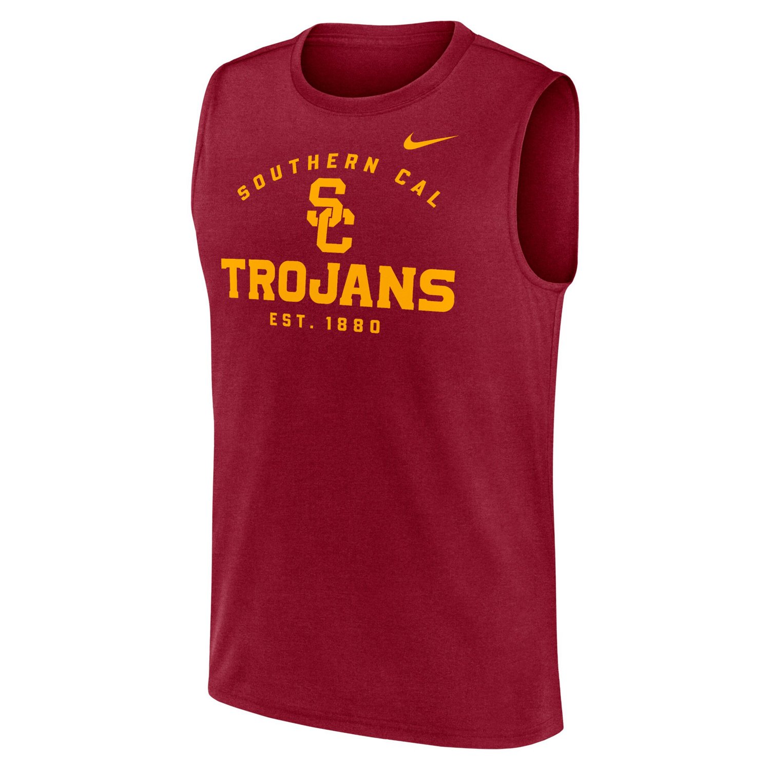 Nike USC Trojans Primetime Legend Lock Up Performance Muscle Tank Top                                                            - view number 2