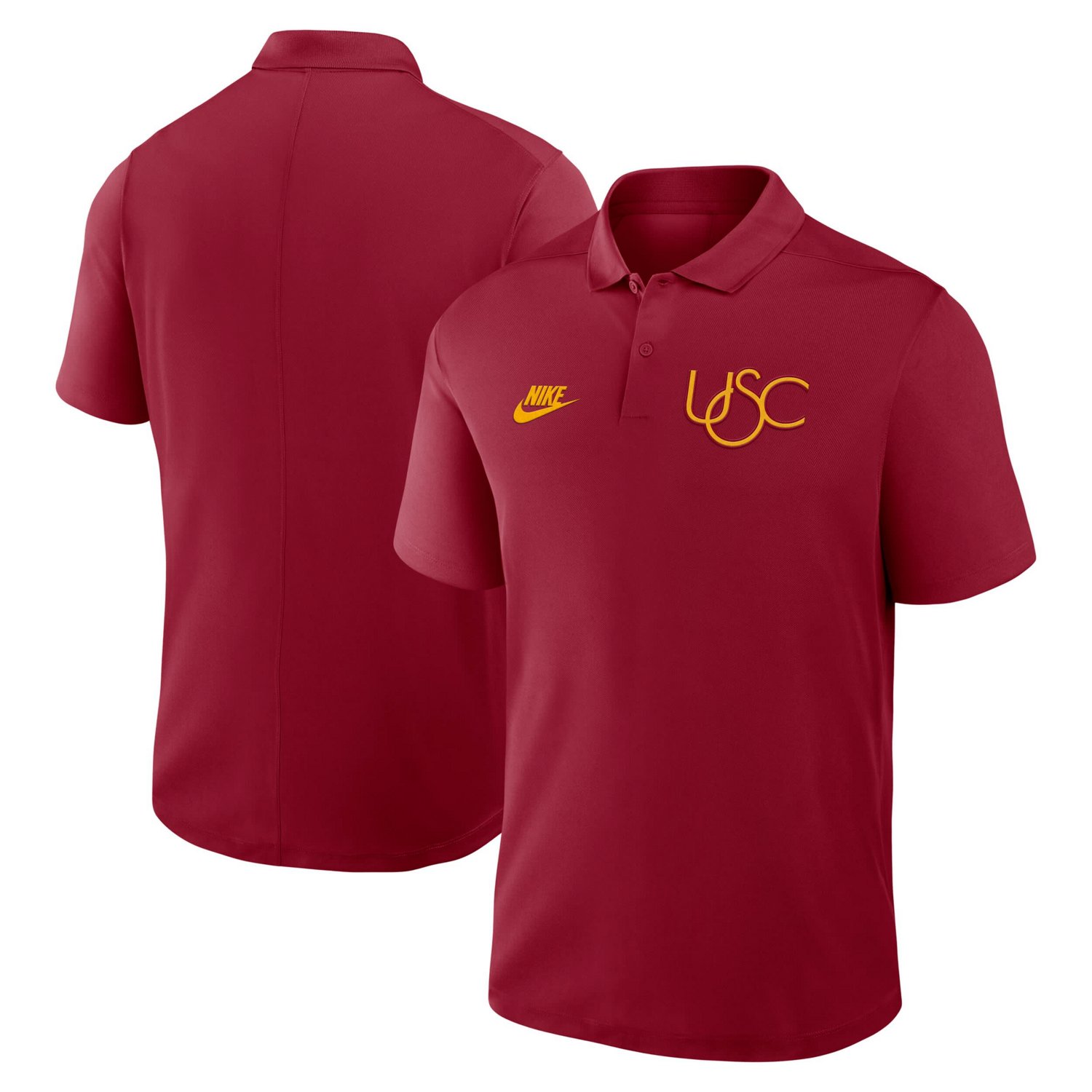 Nike USC Trojans Primetime Victory Legacy Vault Logo Performance Polo