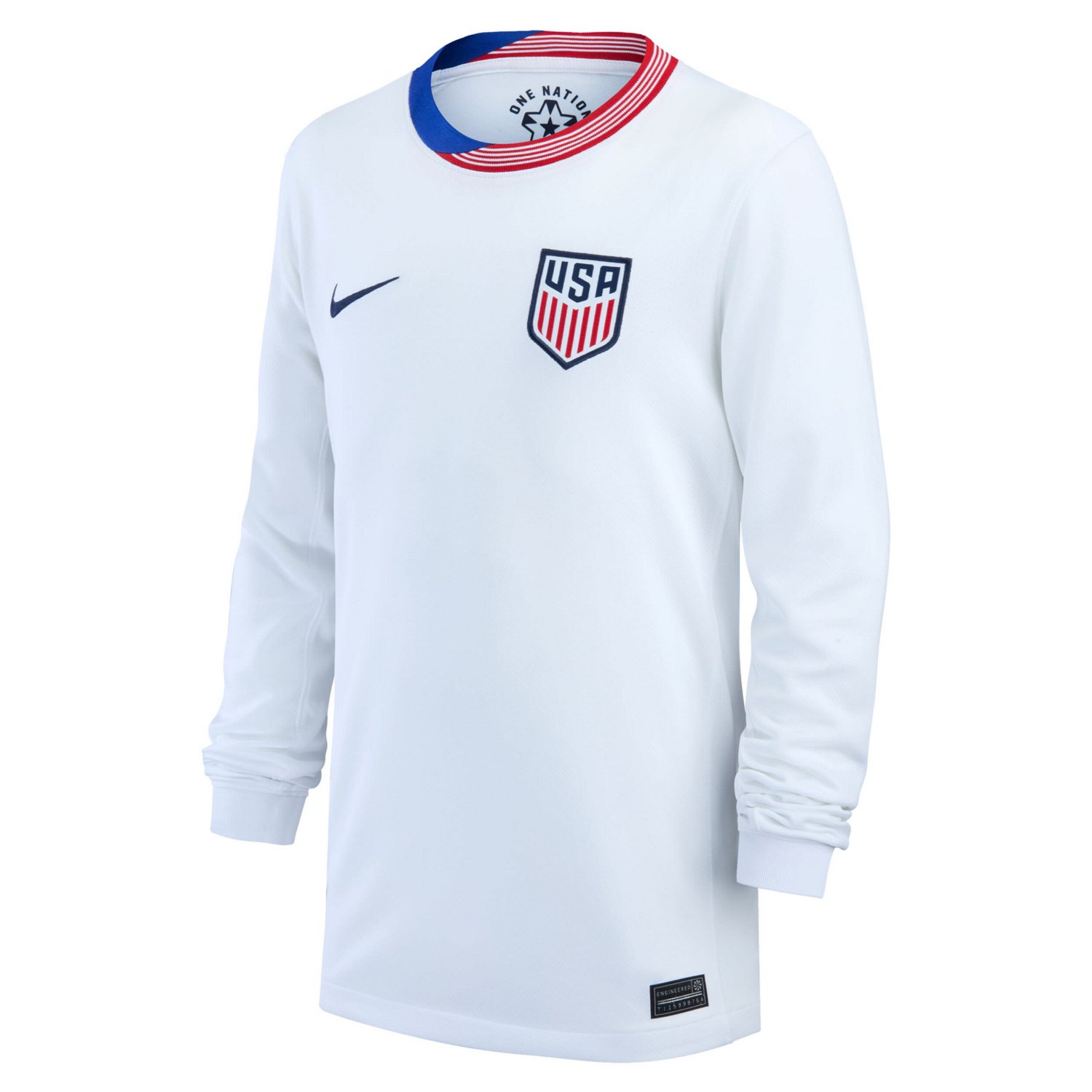 Nike USMNT 2024 Home Replica Long Sleeve Jersey
