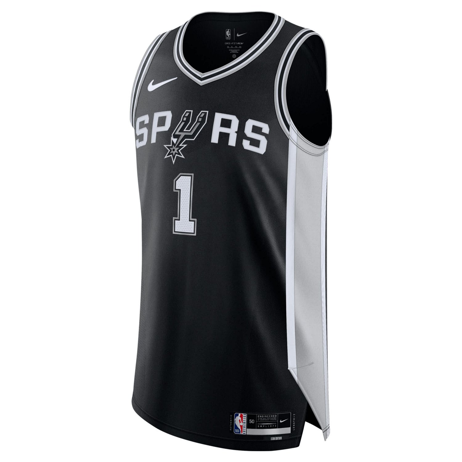 Nike Victor Wembanyama San Antonio Spurs Authentic Jersey - Icon Edition                                                         - view number 2