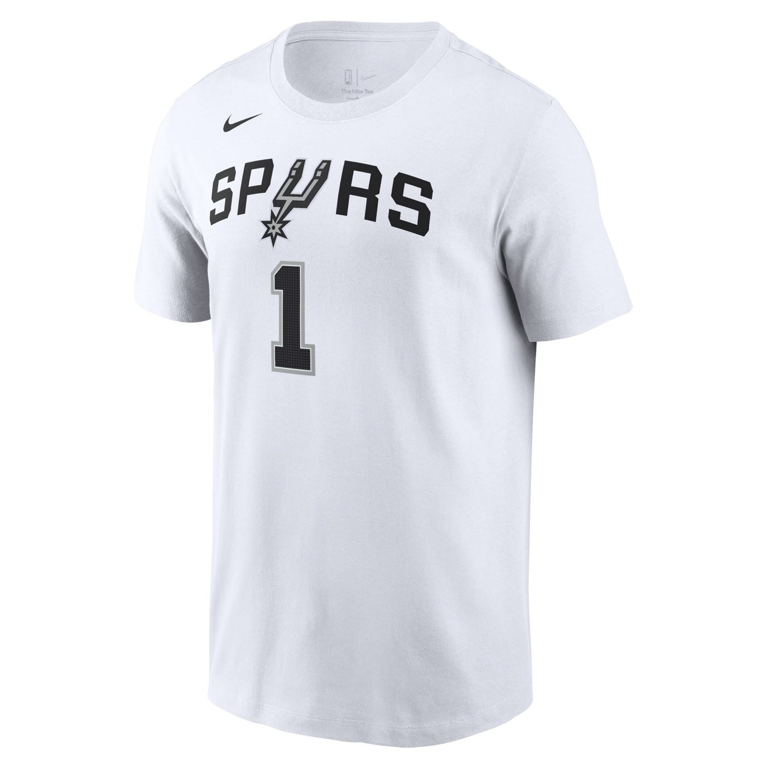 Nike Victor Wembanyama San Antonio Spurs Icon 2022/23 Name  Number T-Shirt - view number 2