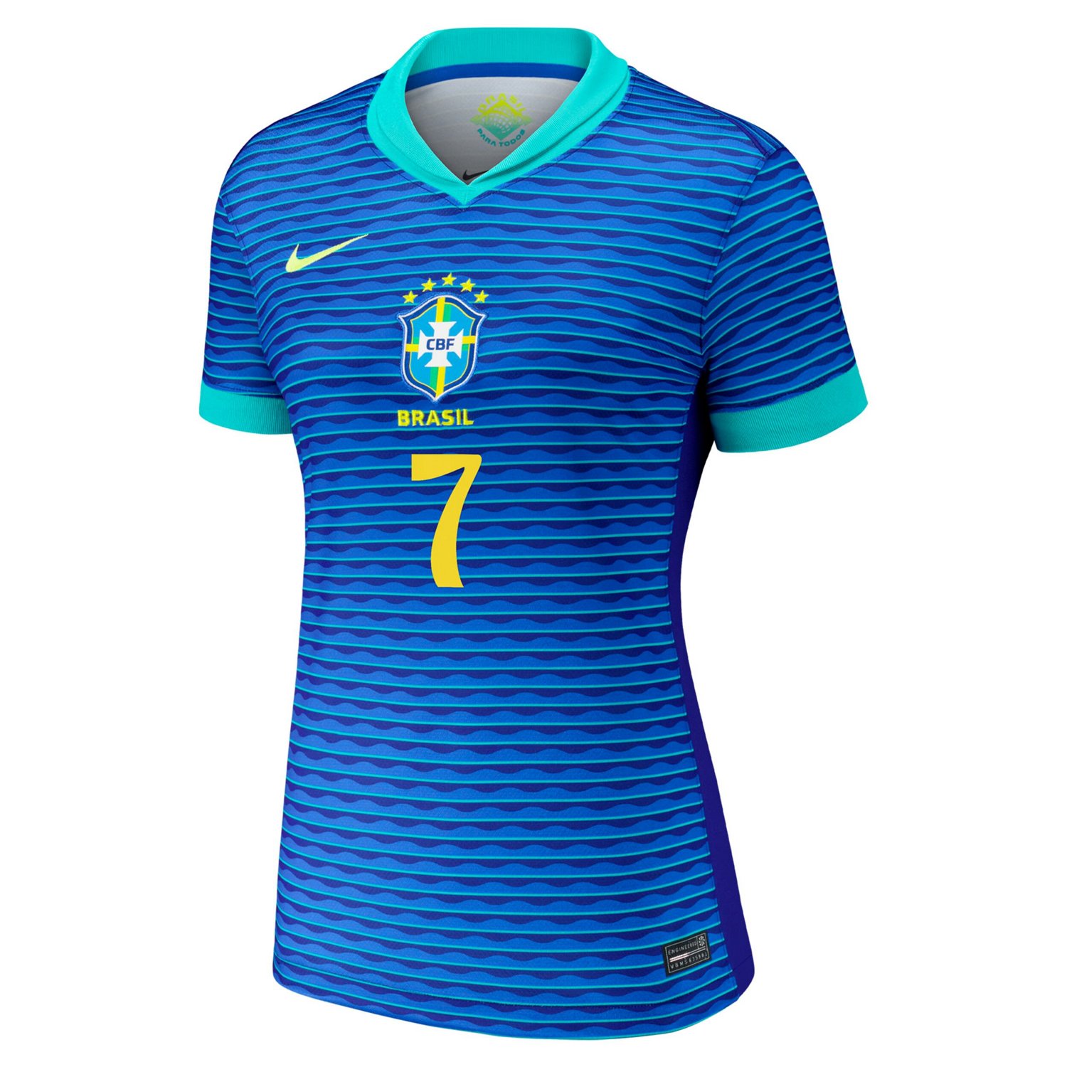 Nike Vini Jr Brazil National Team 2024 Away Replica Jersey - view number 2