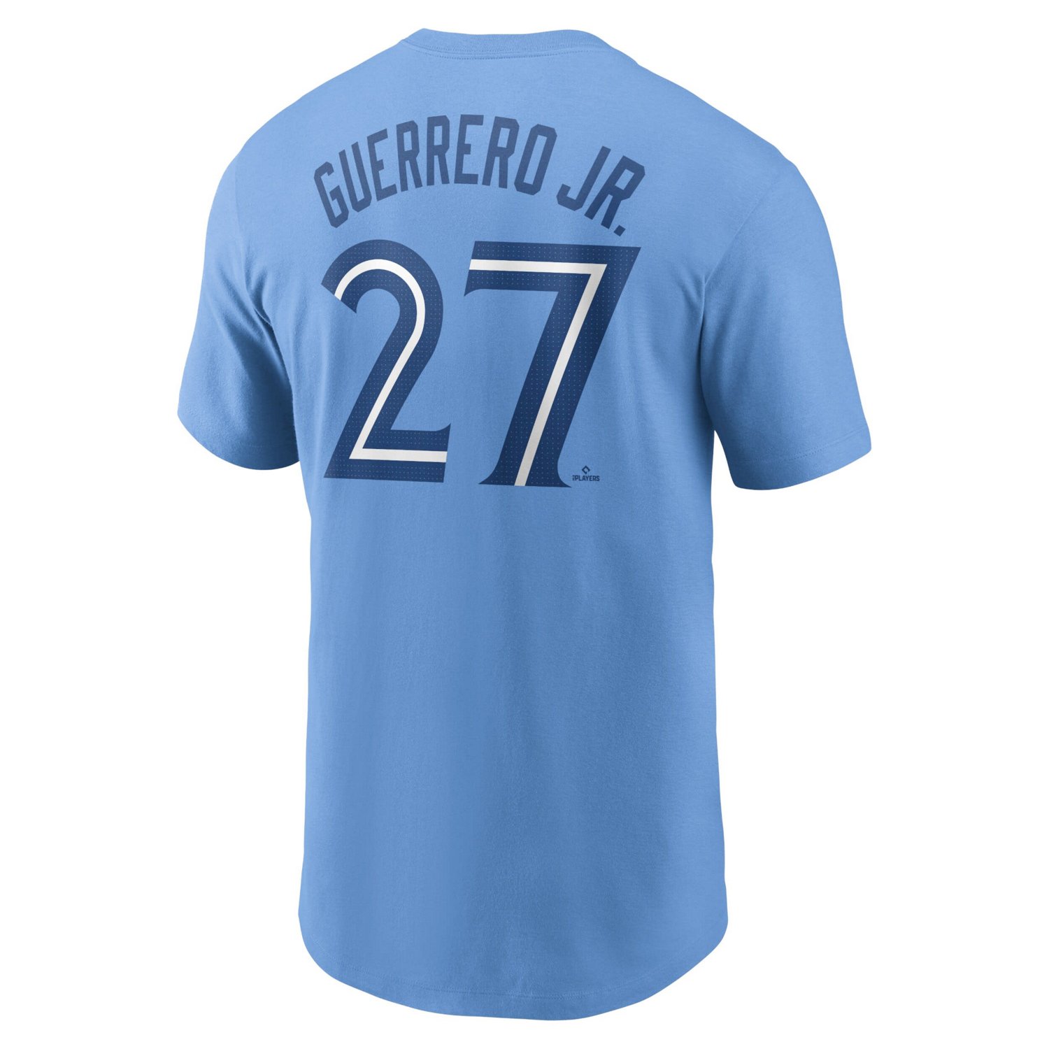 Nike Vladimir Guerrero Jr Powder Toronto Jays Fuse Name  Number T-Shirt - view number 3