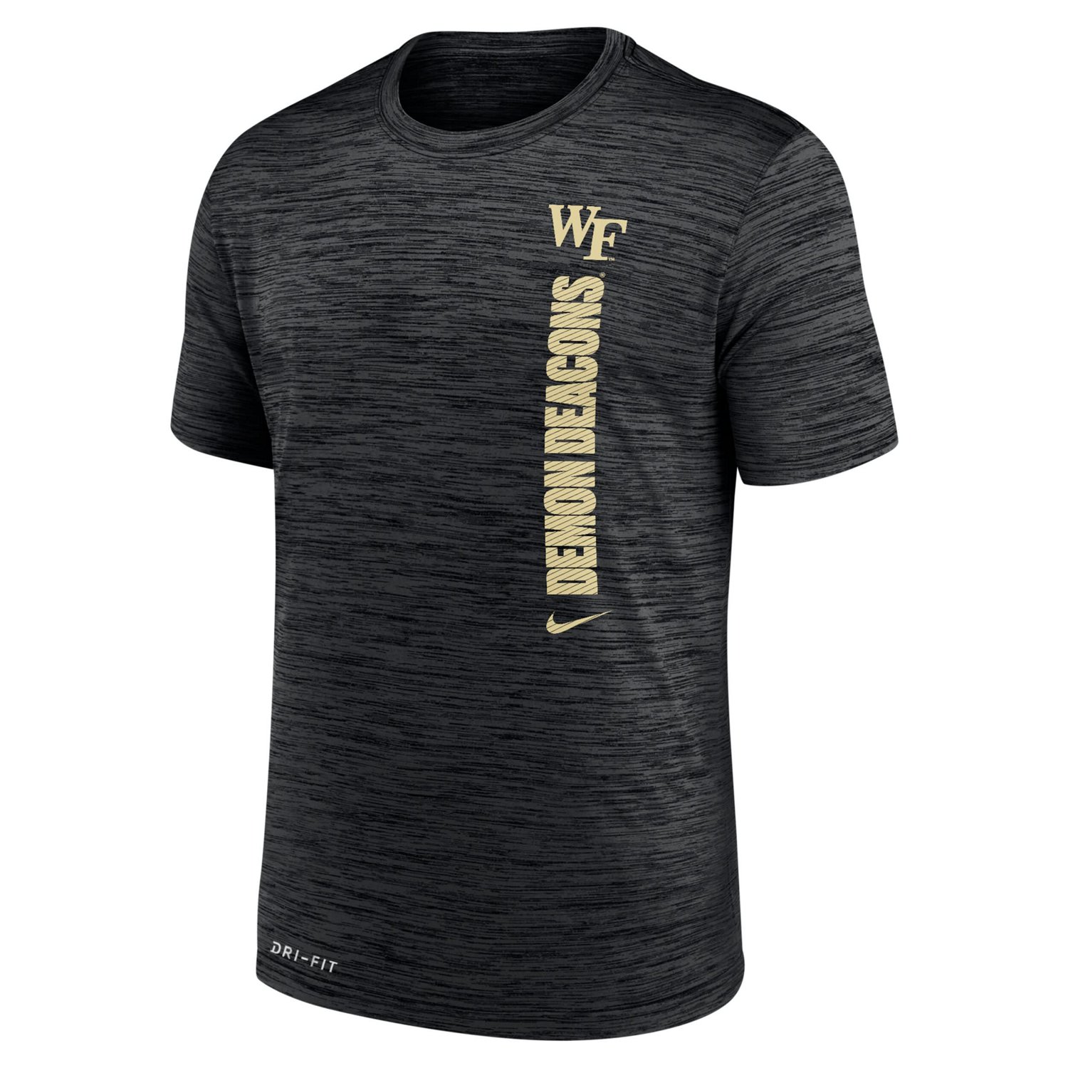 Nike Wake Forest Demon Deacons 2024 Sideline Velocity Legend Performance T-Shirt - view number 2