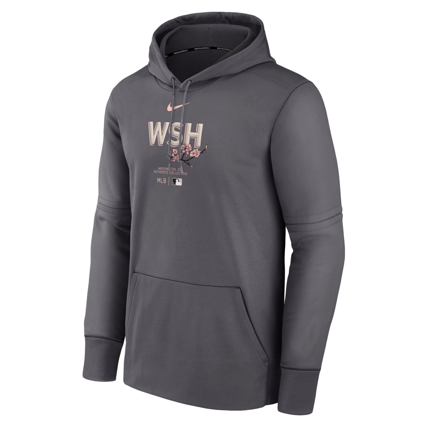 Nike Washington Nationals Authentic Collection City Connect Practice Performance Pullover Hoodie - view number 2