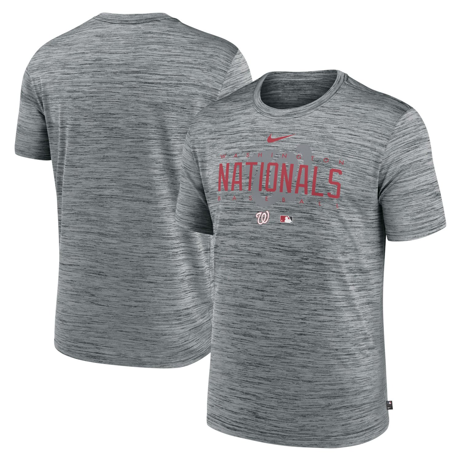 Nike Washington Nationals Authentic Collection Velocity Performance Practice T-Shirt
