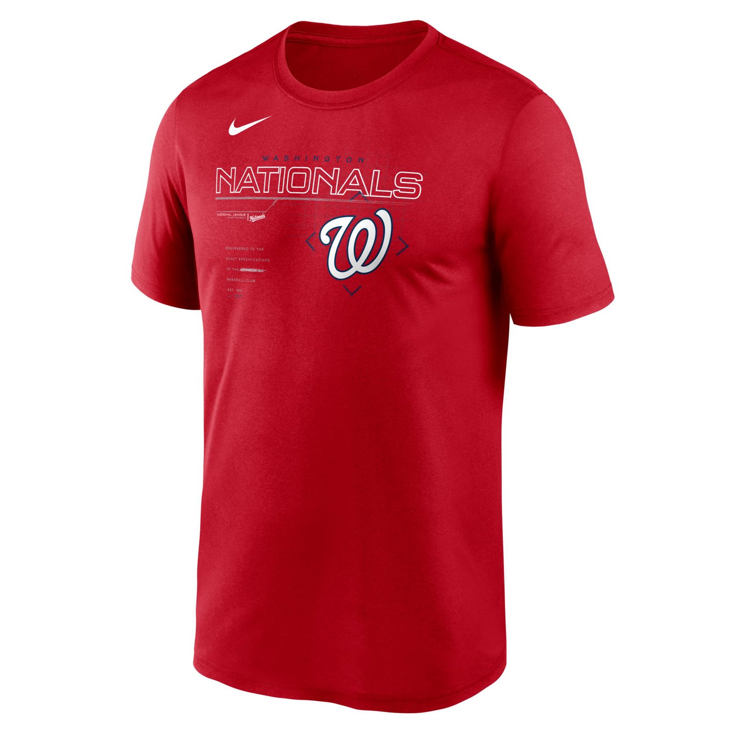Nike Washington Nationals Legend Game Plan T-Shirt - view number 2