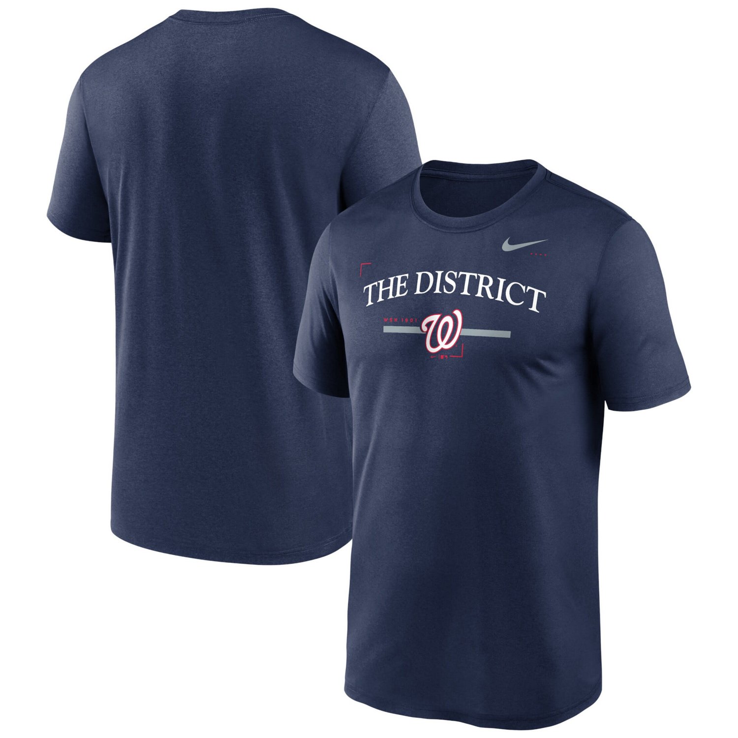 希少品美品 ヴィンテージNIKE BASEBALL Practice Shirt Nike Washington Nationals Local Legend Practice Performance