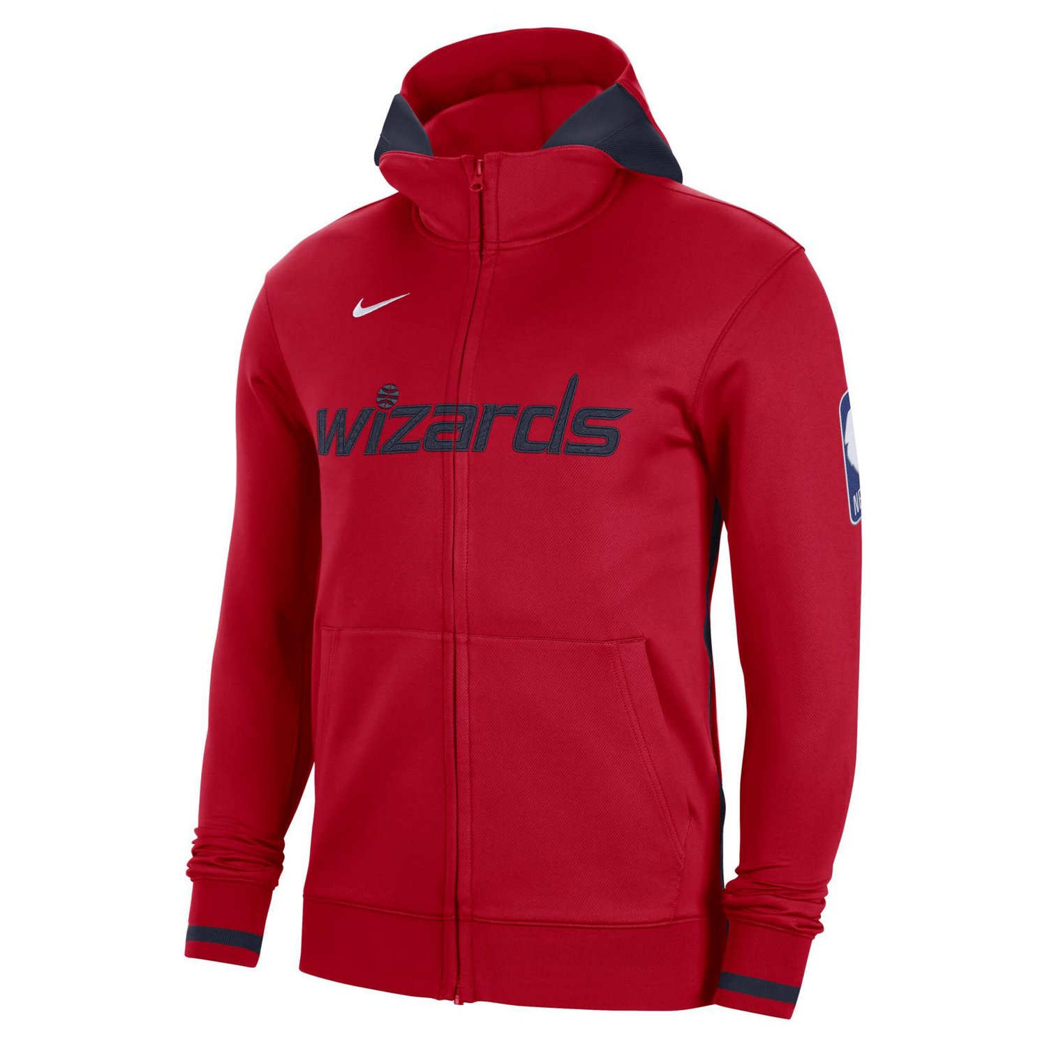 Nike Washington Wizards Authentic Showtime Performance Full-Zip Hoodie                                                           - view number 2