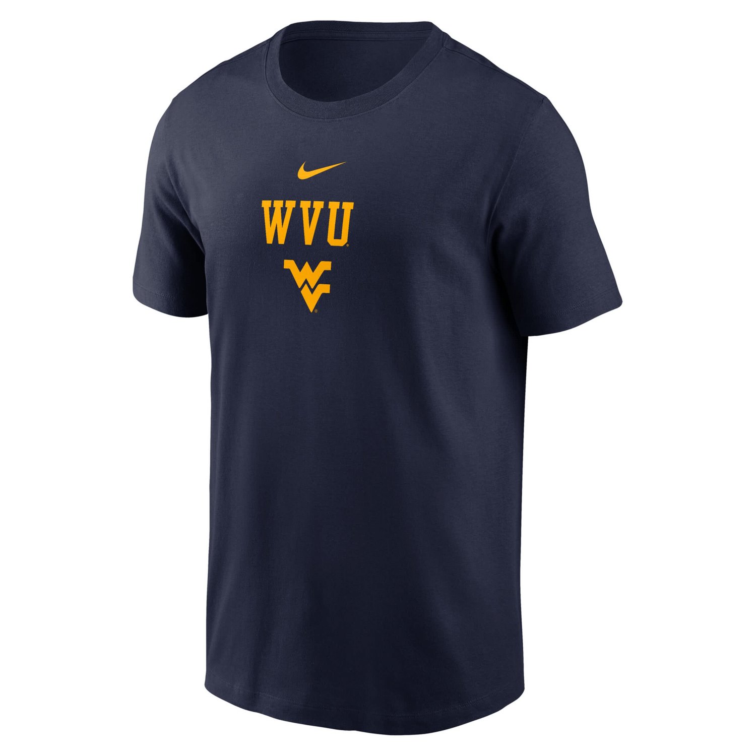 Nike West Virginia Mountaineers 2-Hit Stacked T-Shirt - view number 2