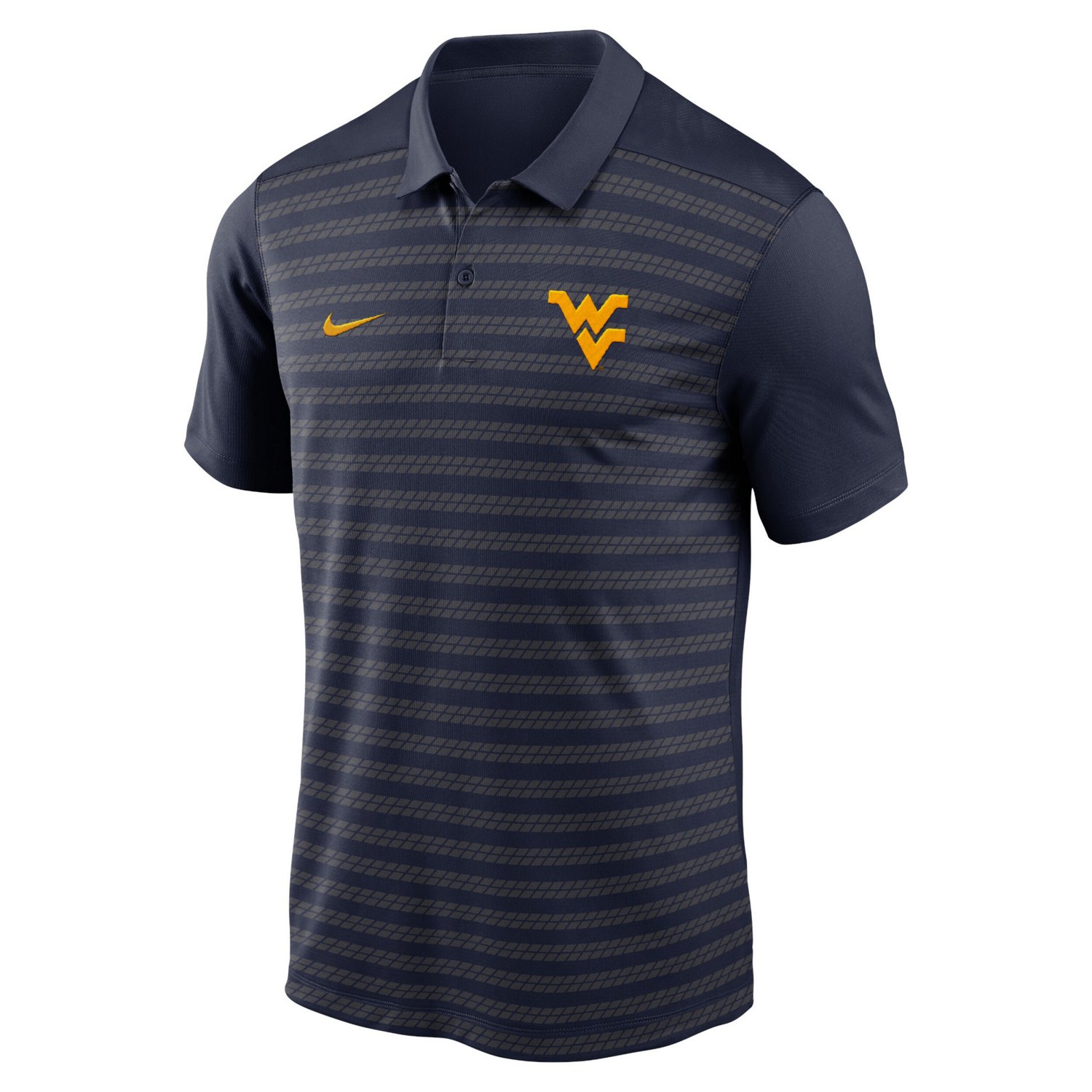 Nike West Virginia Mountaineers 2024 Early Season Coaches Sideline Performance Polo - view number 2