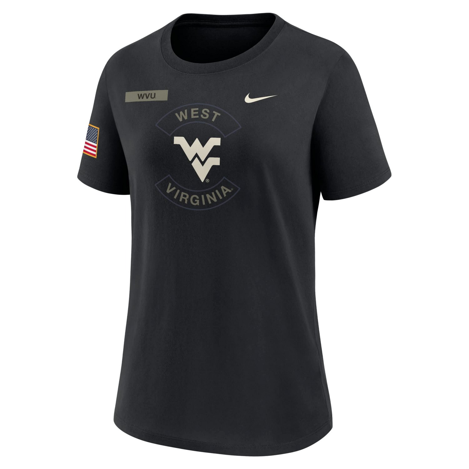 Nike West Virginia Mountaineers 2025 Military Appreciation Dri-FIT T-Shirt - view number 2