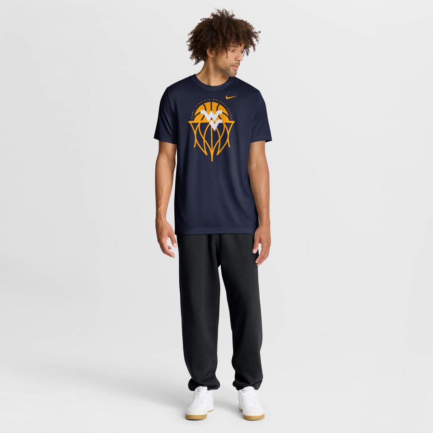Nike West Virginia Mountaineers Basketball Icon Legend Dri-FIT T-Shirt - view number 3