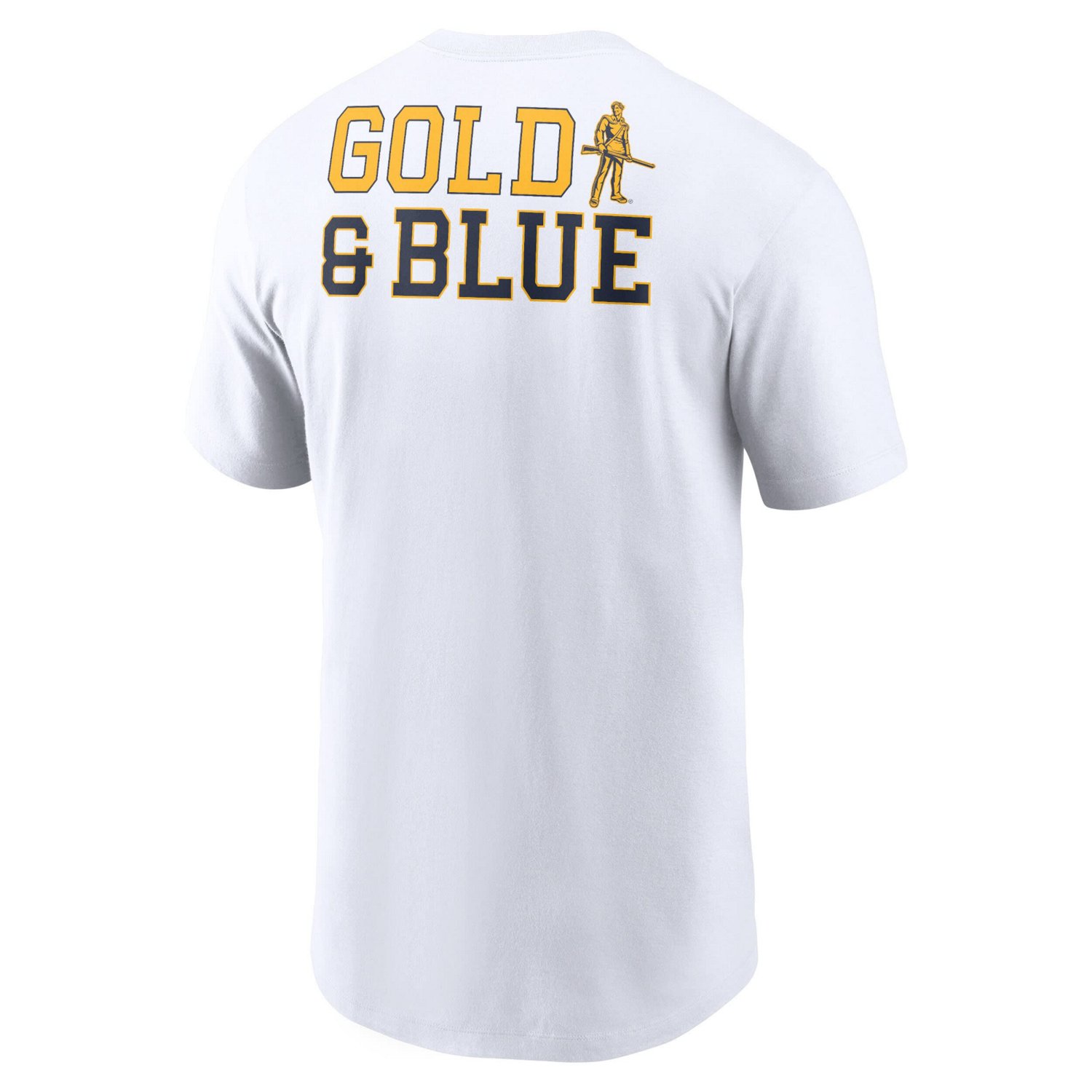 Nike West Virginia Mountaineers Blitz 2-Hit T-Shirt - view number 3