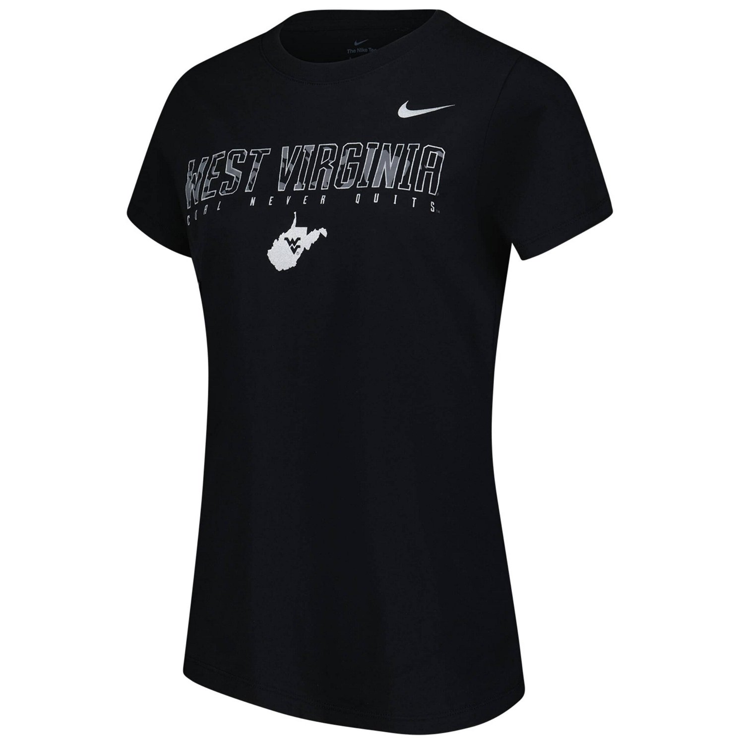 Nike West Virginia Mountaineers Coal Never Quits T-Shirt - view number 2