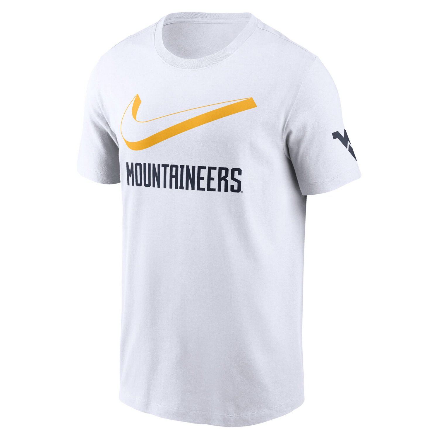 Nike West Virginia Mountaineers Primetime 2-Hit Swoosh T-Shirt