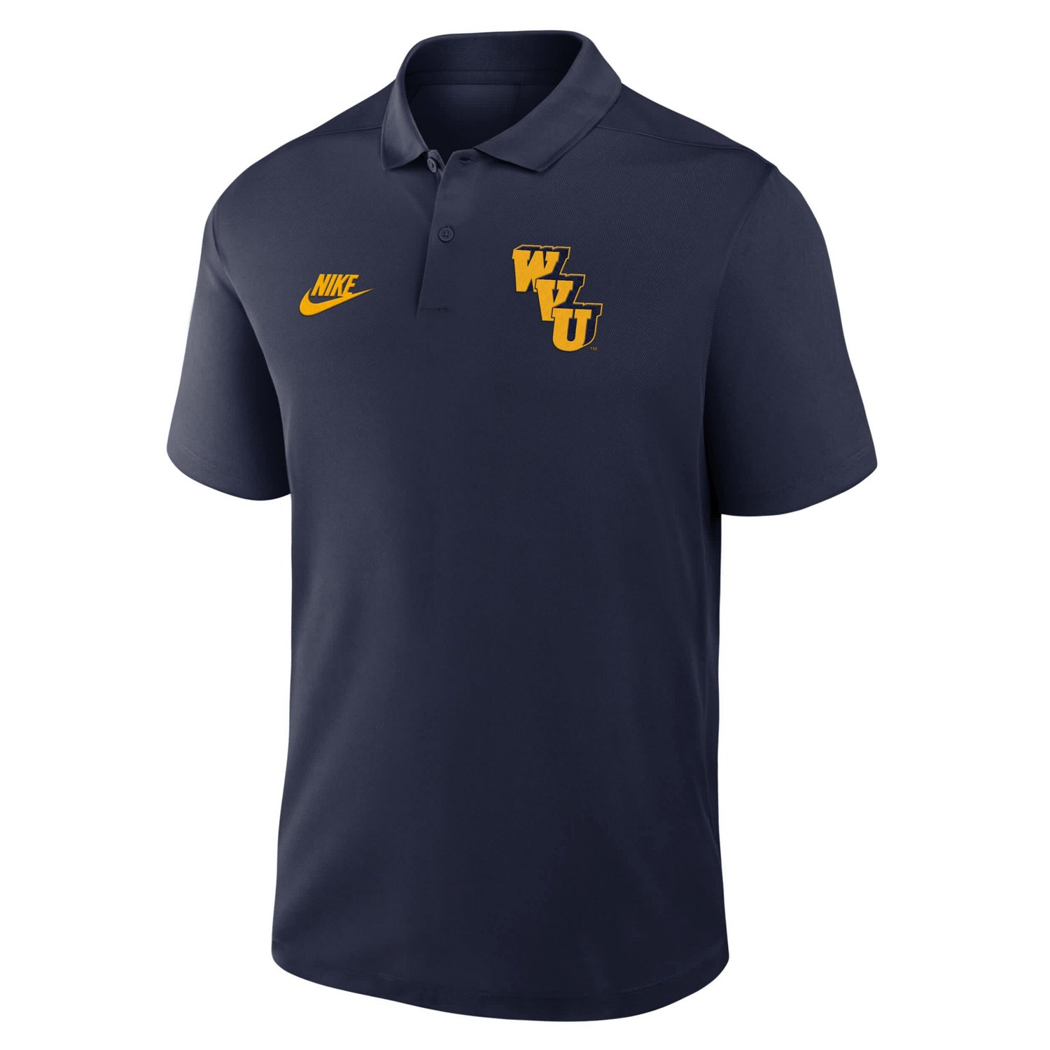 Nike West Virginia Mountaineers Primetime Victory Legacy Vault Logo Performance Polo - view number 2