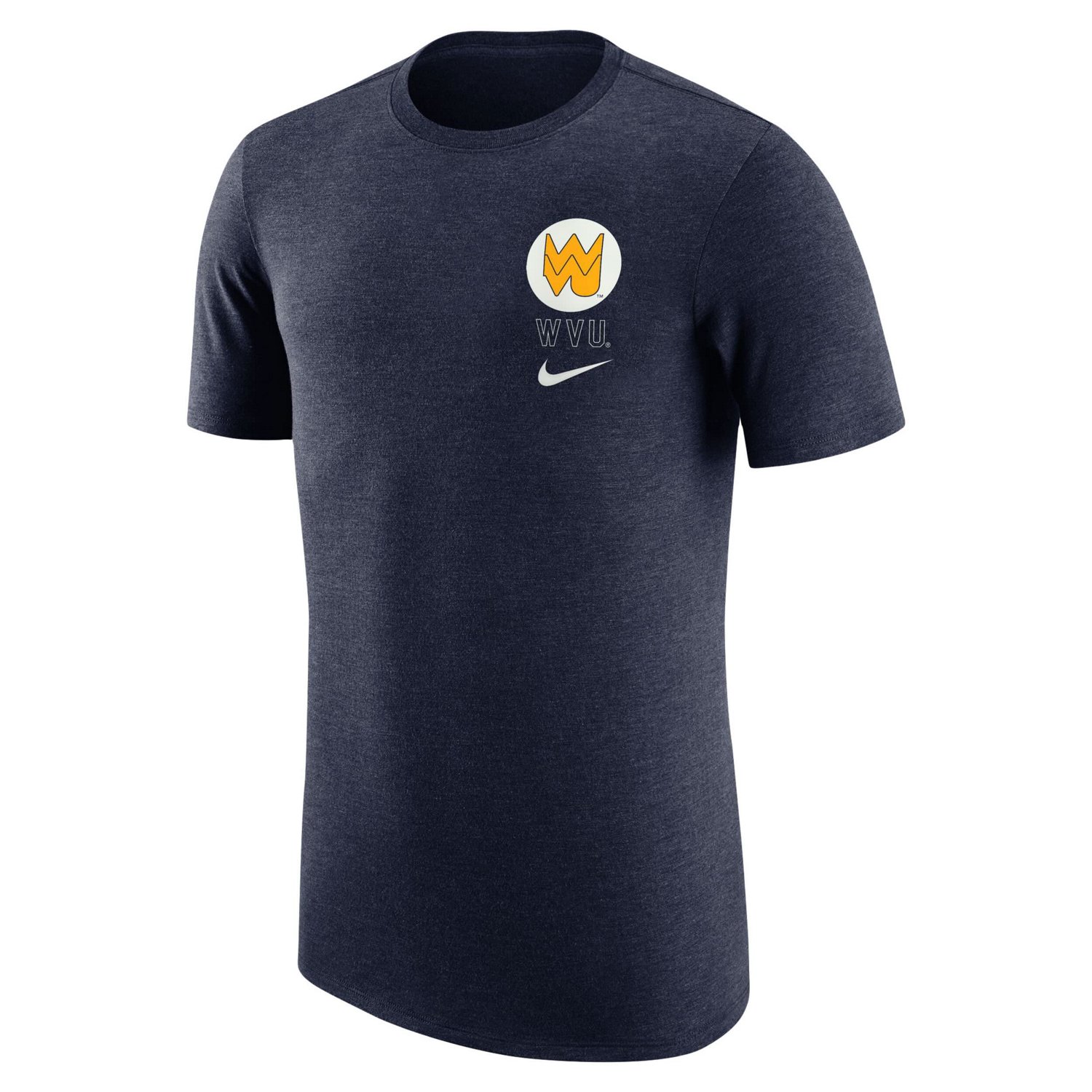 Nike West Virginia Mountaineers Retro Tri-Blend T-Shirt