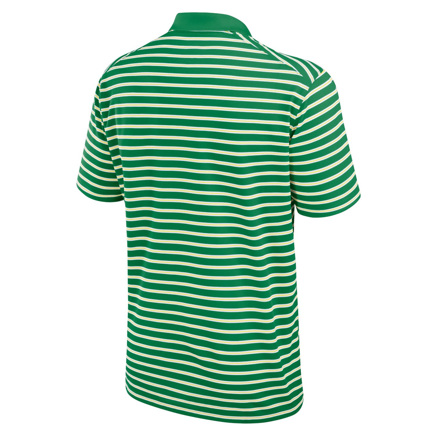 Nike White Oregon Ducks Primetime Victory Striped Performance Polo - view number 3