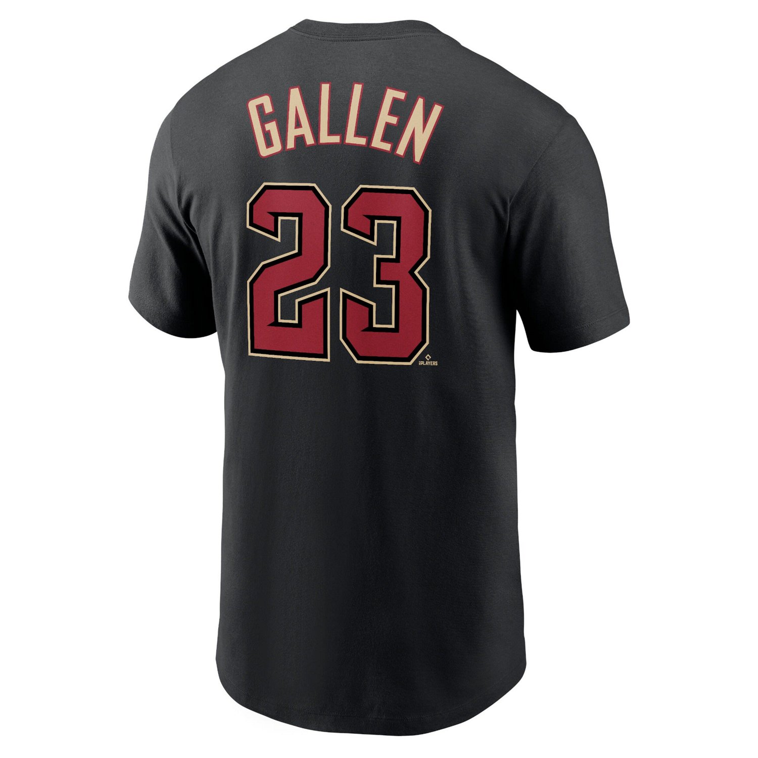Nike Zac Gallen Arizona Diamondbacks Player Name  Number T-Shirt - view number 3