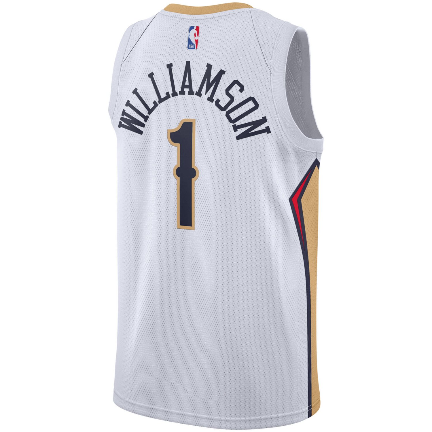 Nike Zion Williamson New Orleans Pelicans 2019/2020 Swingman Jersey - Association Edition                                        - view number 3