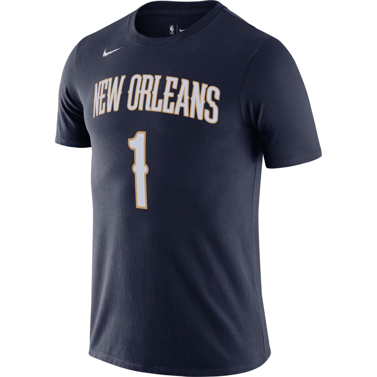 Nike Zion Williamson New Orleans Pelicans Diamond Icon Name  Number T-Shirt
