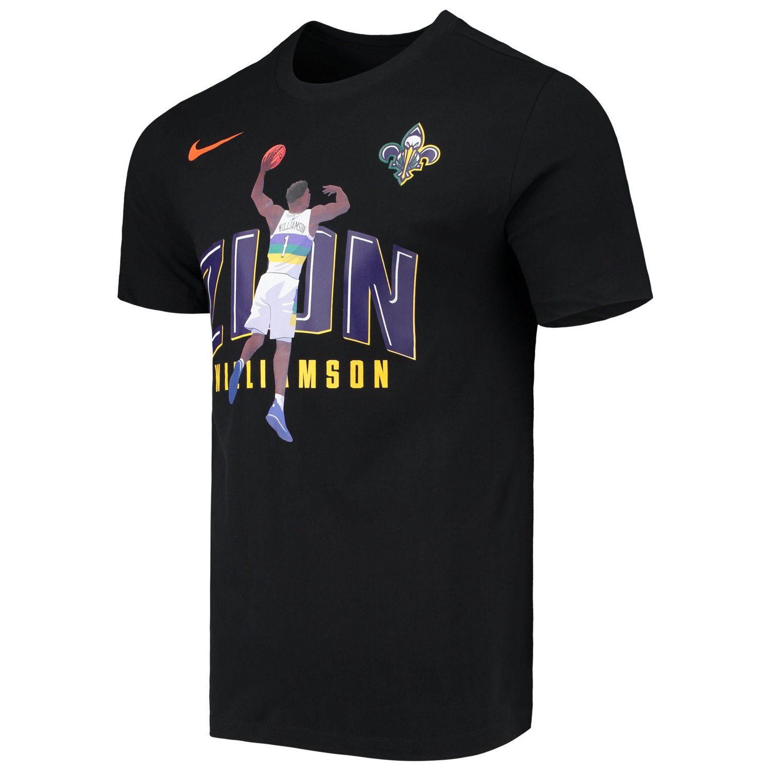 Nike Zion Williamson New Orleans Pelicans Hero Performance T-Shirt                                                               - view number 2