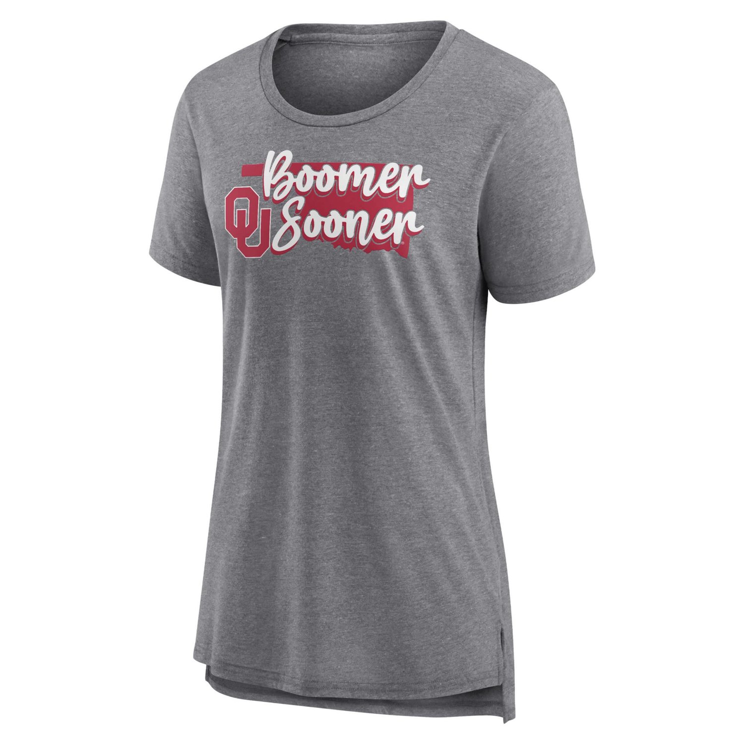Oklahoma Sooners True Mascot Tri-Blend T-Shirt - view number 2