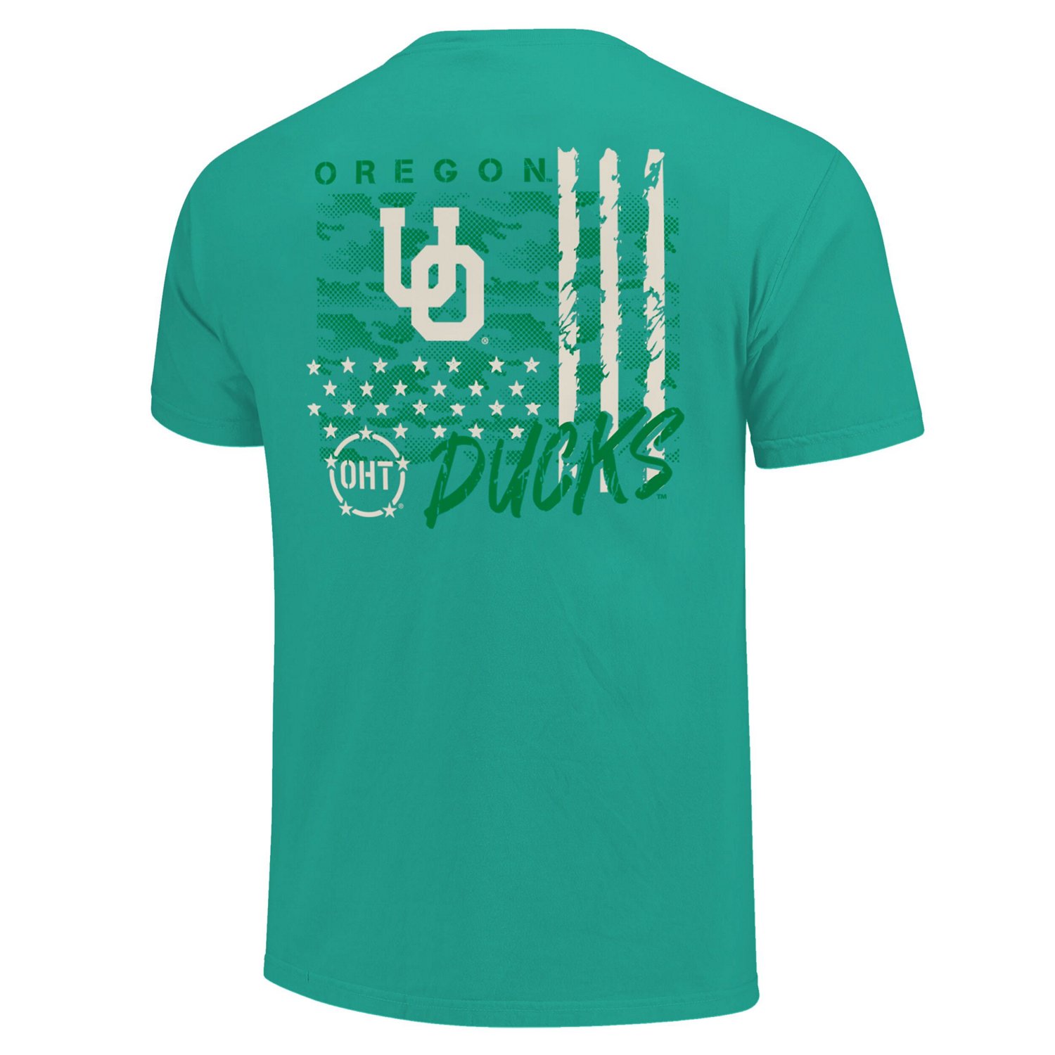 Oregon Ducks Comfort Colors OHT Camo Overlay T-Shirt - view number 4