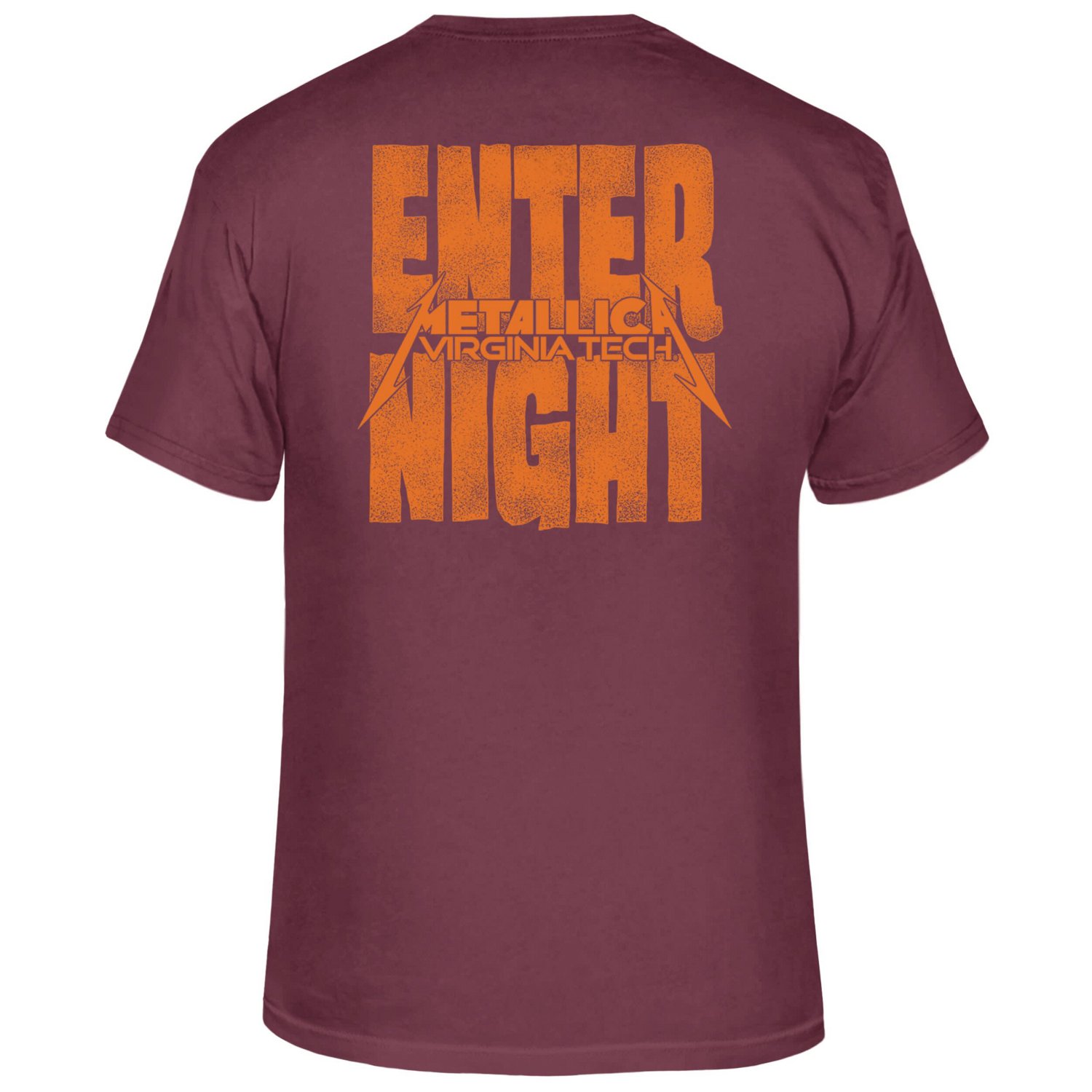 Original Retro Brand Virginia Tech Hokies Metallica Retro T-Shirt - view number 3