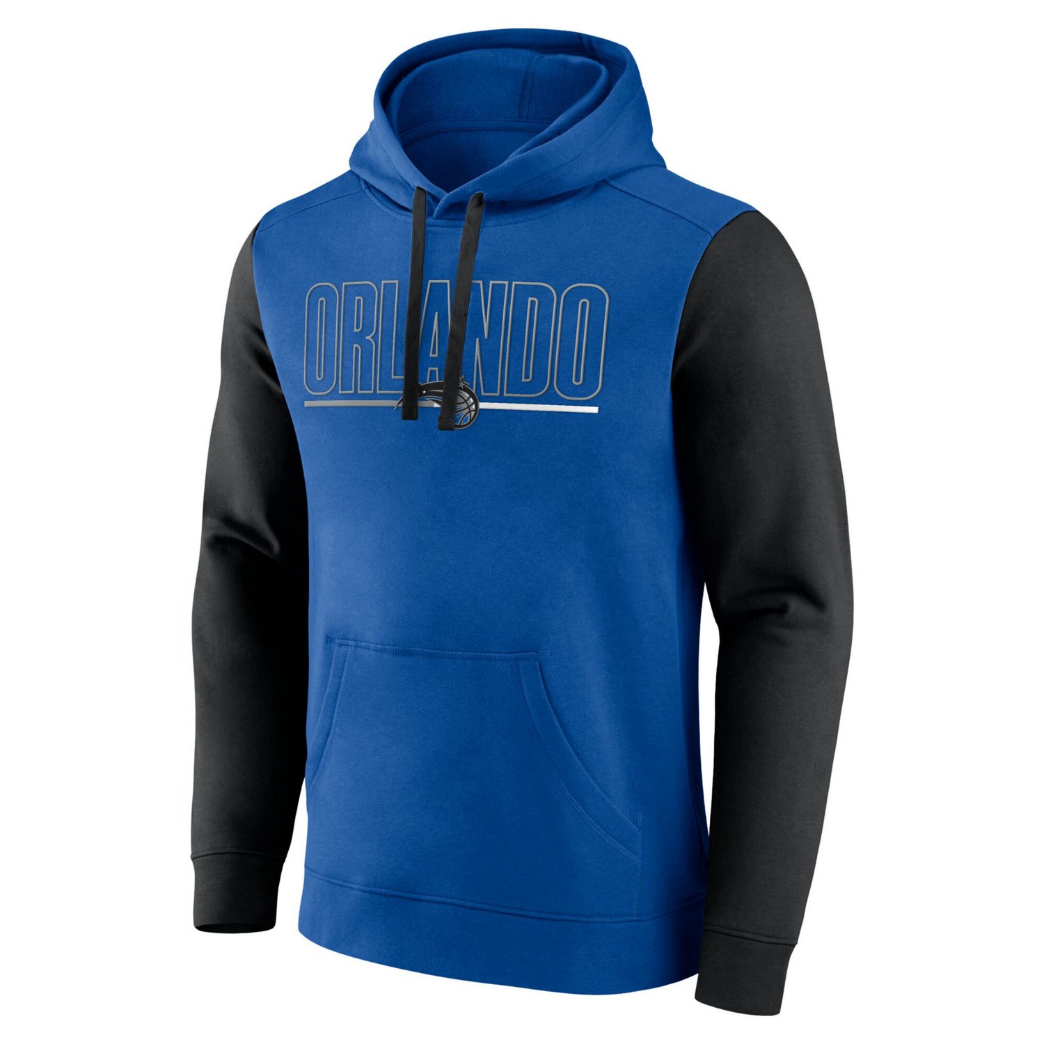 Orlando Magic Outline Colorblock Pullover Hoodie - view number 2