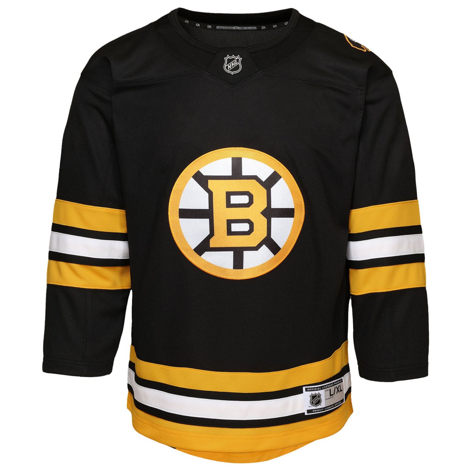 Outerstuff David Pastrnak Boston Bruins Home Replica Player Jersey - view number 2