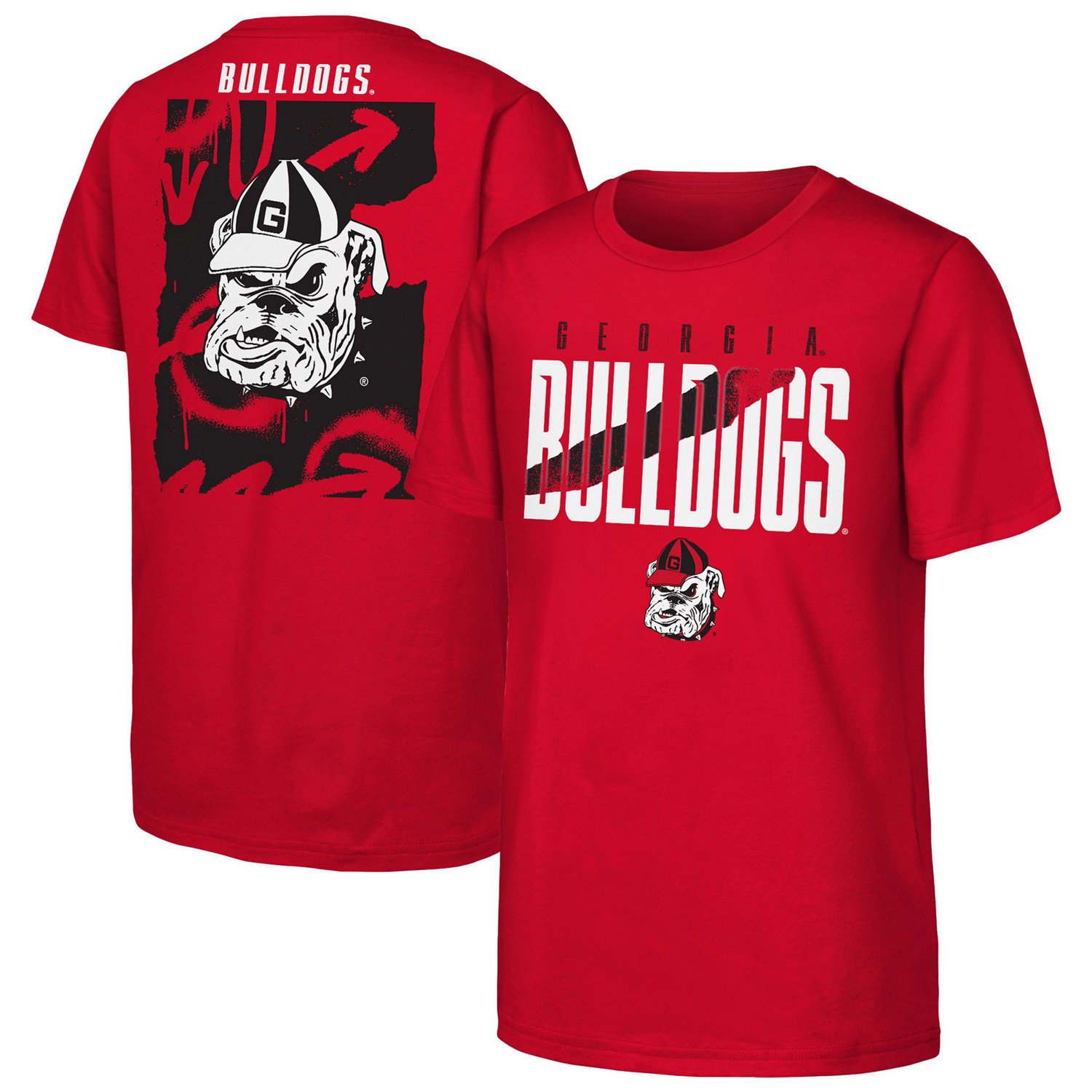 Outerstuff Georgia Bulldogs Cut Through T-Shirt