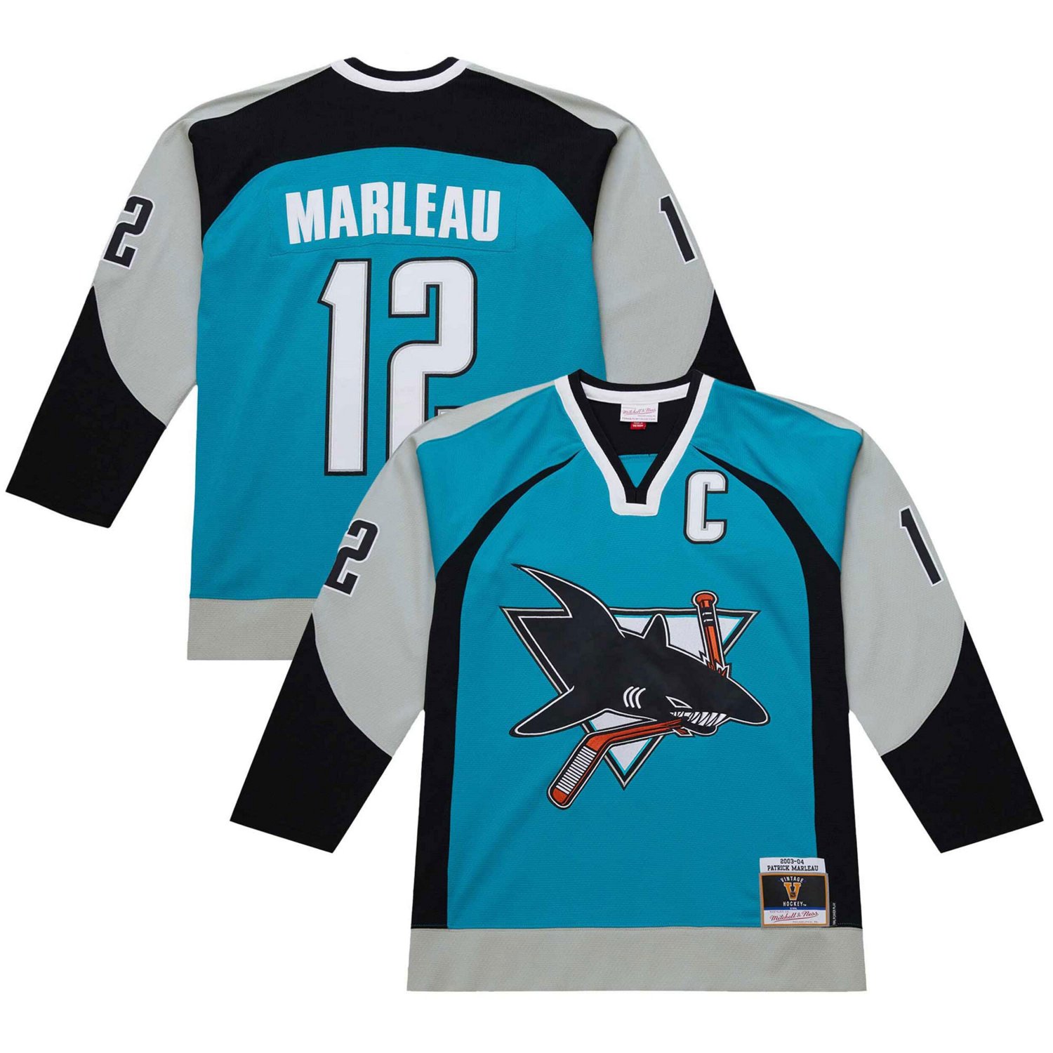 Patrick Marleau San Jose Sharks 2003-04 Power Play Jersey - view number 1