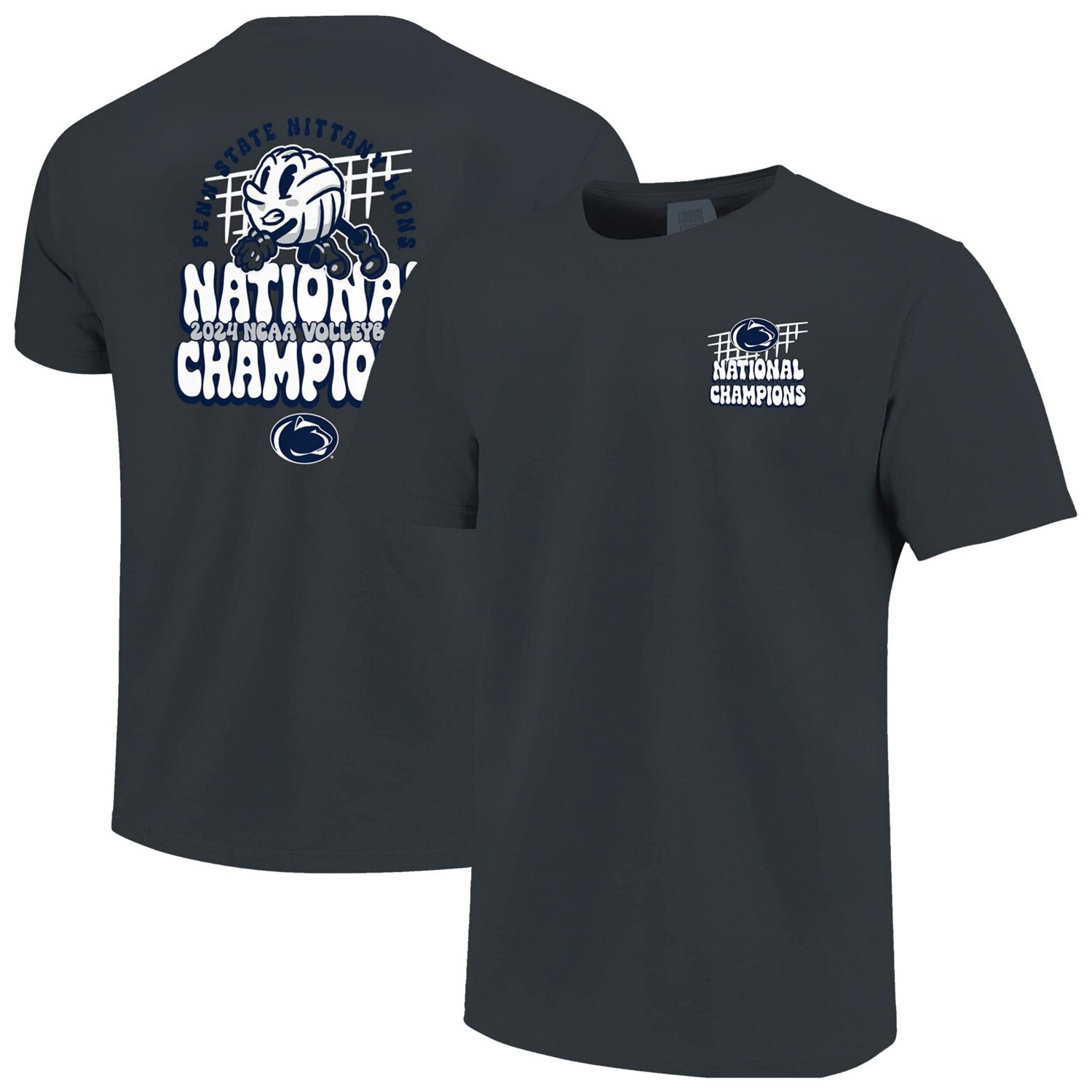 Penn State Nittany Lions 2024 NCAA Wo Volleyball National Champions Dig Comfort Colors T-Shirt