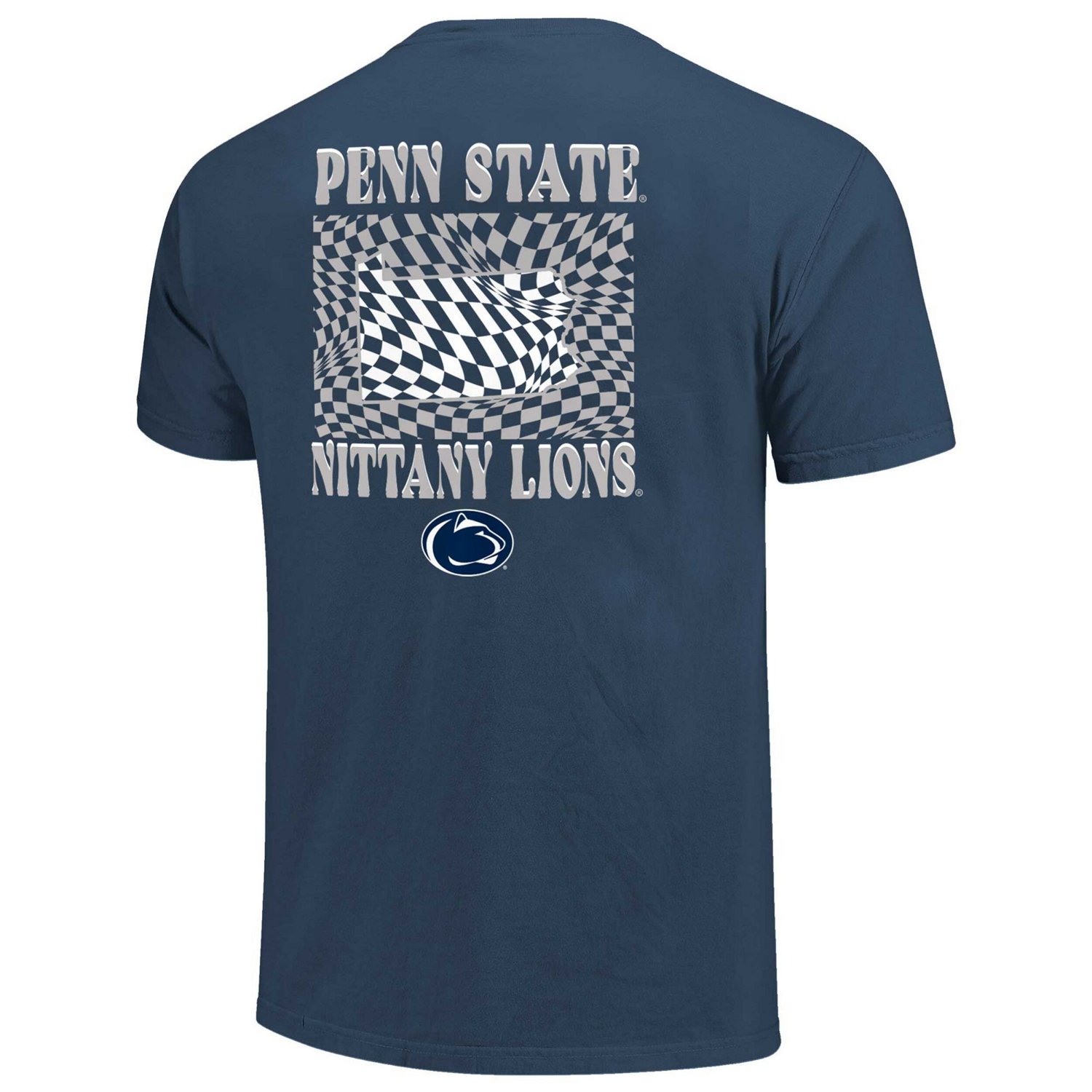 Penn State Nittany Lions Comfort Colors Checkered Mascot T-Shirt - view number 3