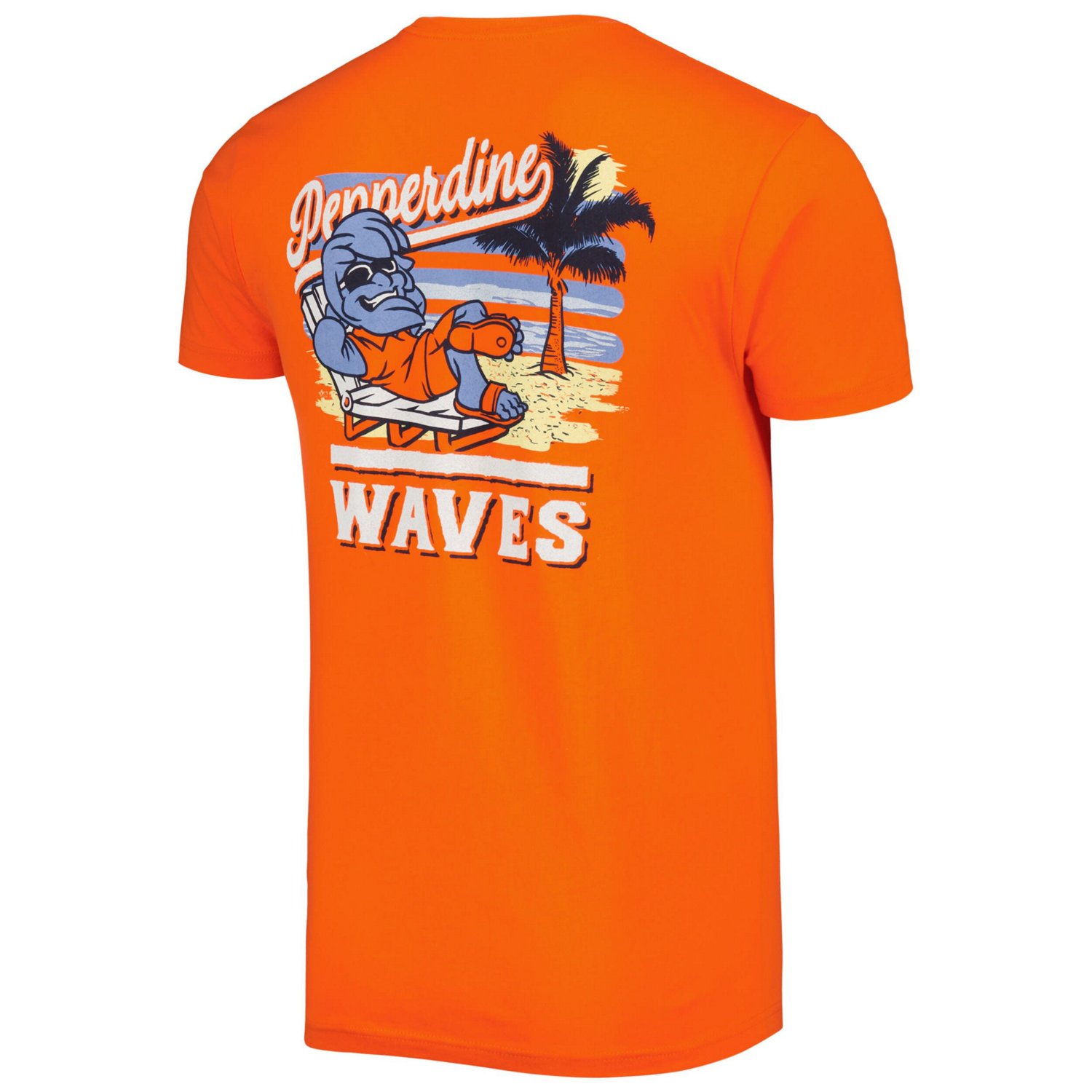 Pepperdine Waves Hyperlocal Beach Premium T-Shirt - view number 3