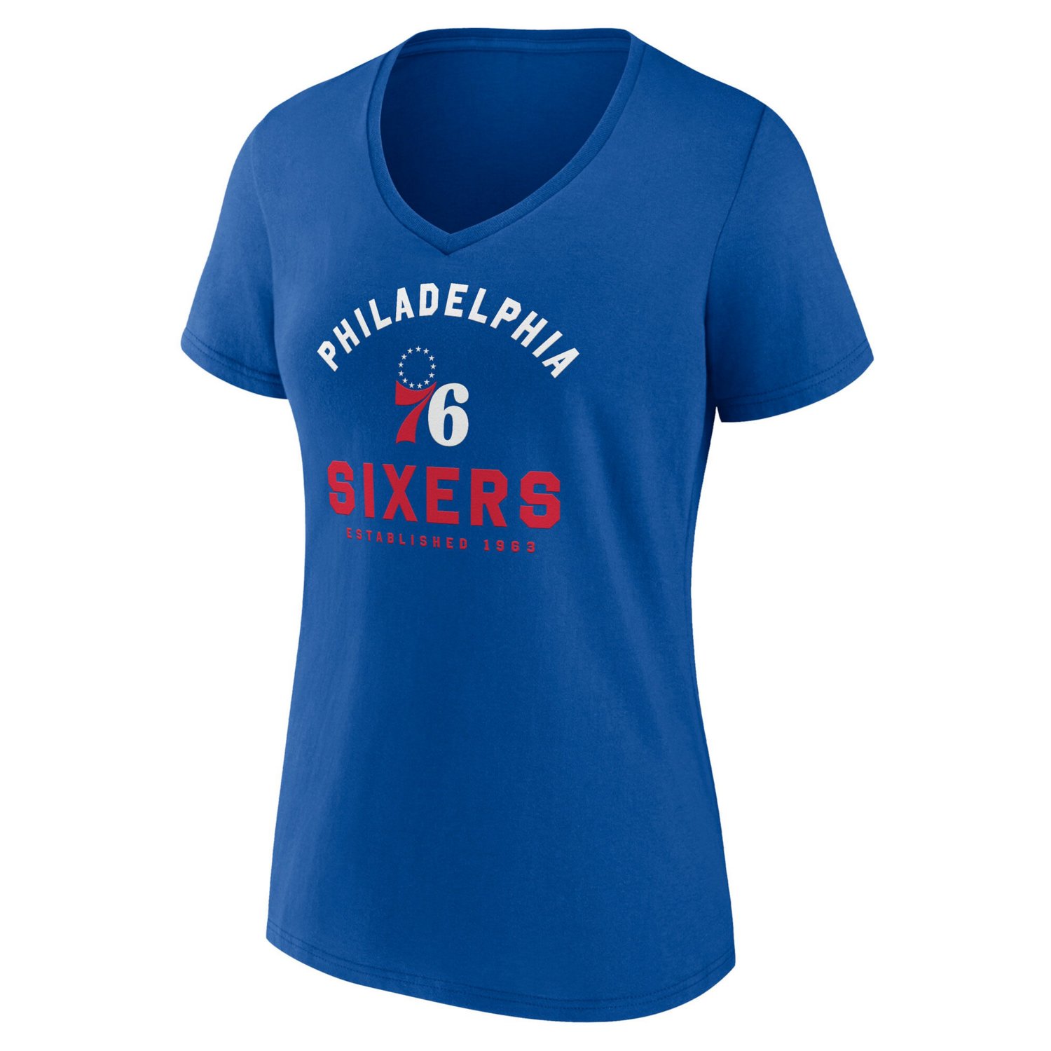 Philadelphia 76ers Unrivaled V-Neck T-Shirt - view number 2