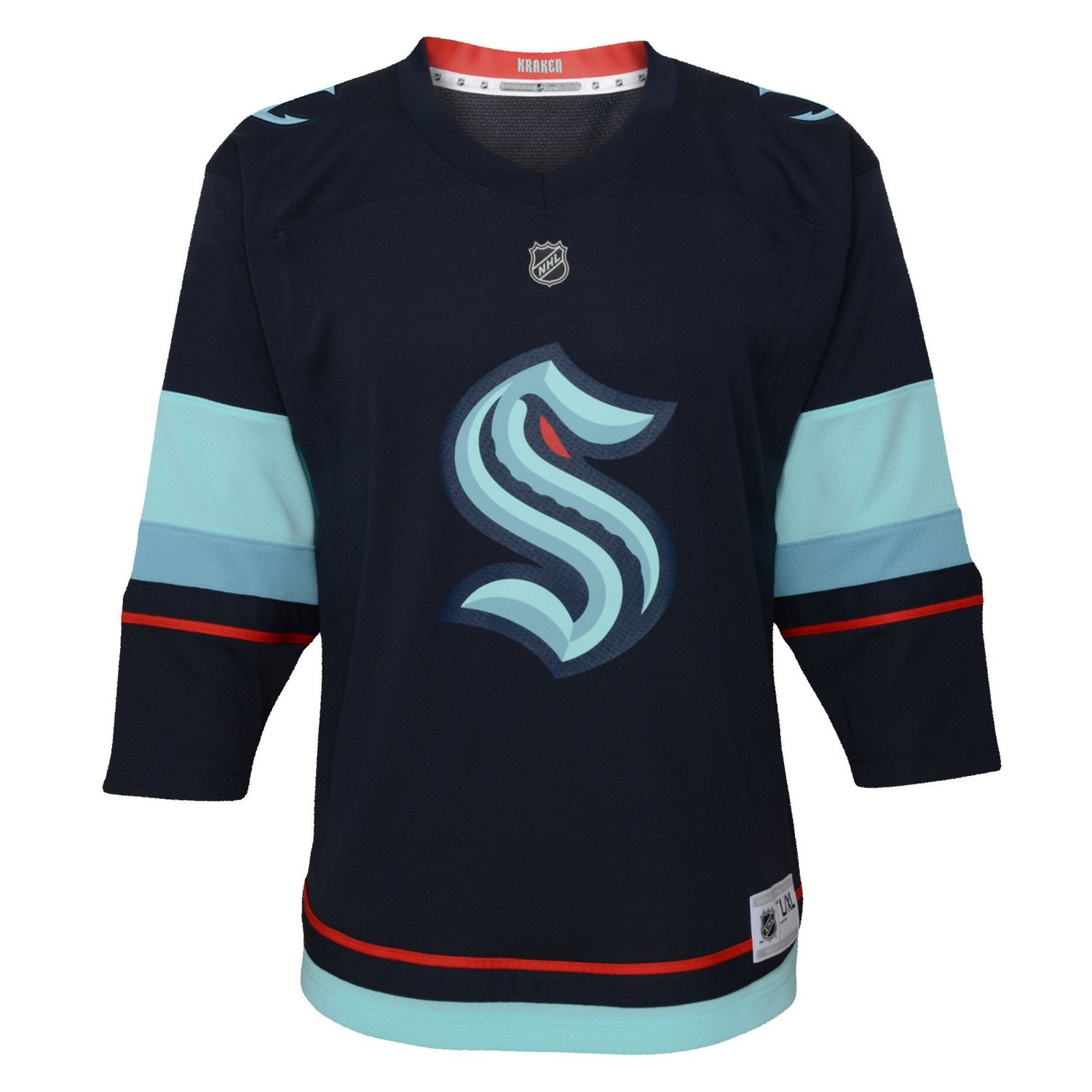 Philipp Grubauer Deep Sea Seattle Kraken Home Replica Player Jersey - view number 2
