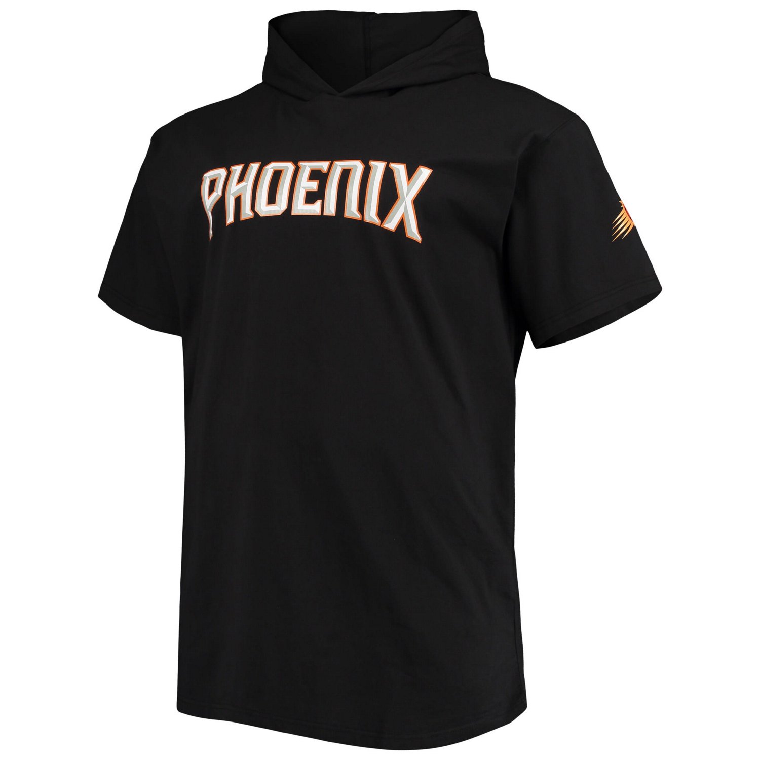 Phoenix Suns Big  Tall 2-Hit Short Sleeve Pullover Hoodie