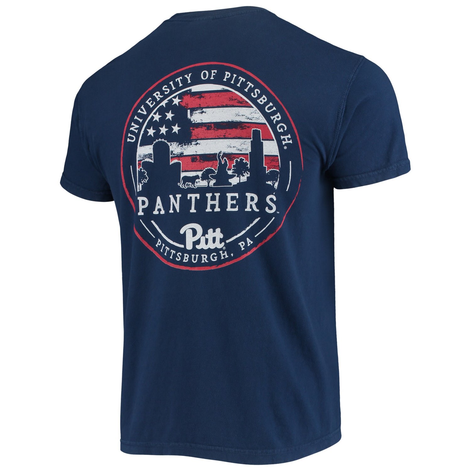 Pitt Panthers Campus Americana T-Shirt - view number 3