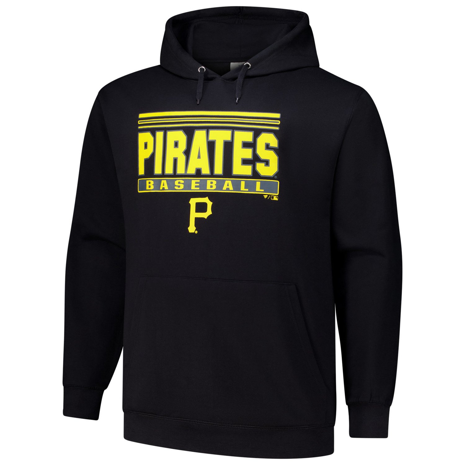 Pittsburgh Pirates Stack Fleece Pullover Hoodie - view number 2